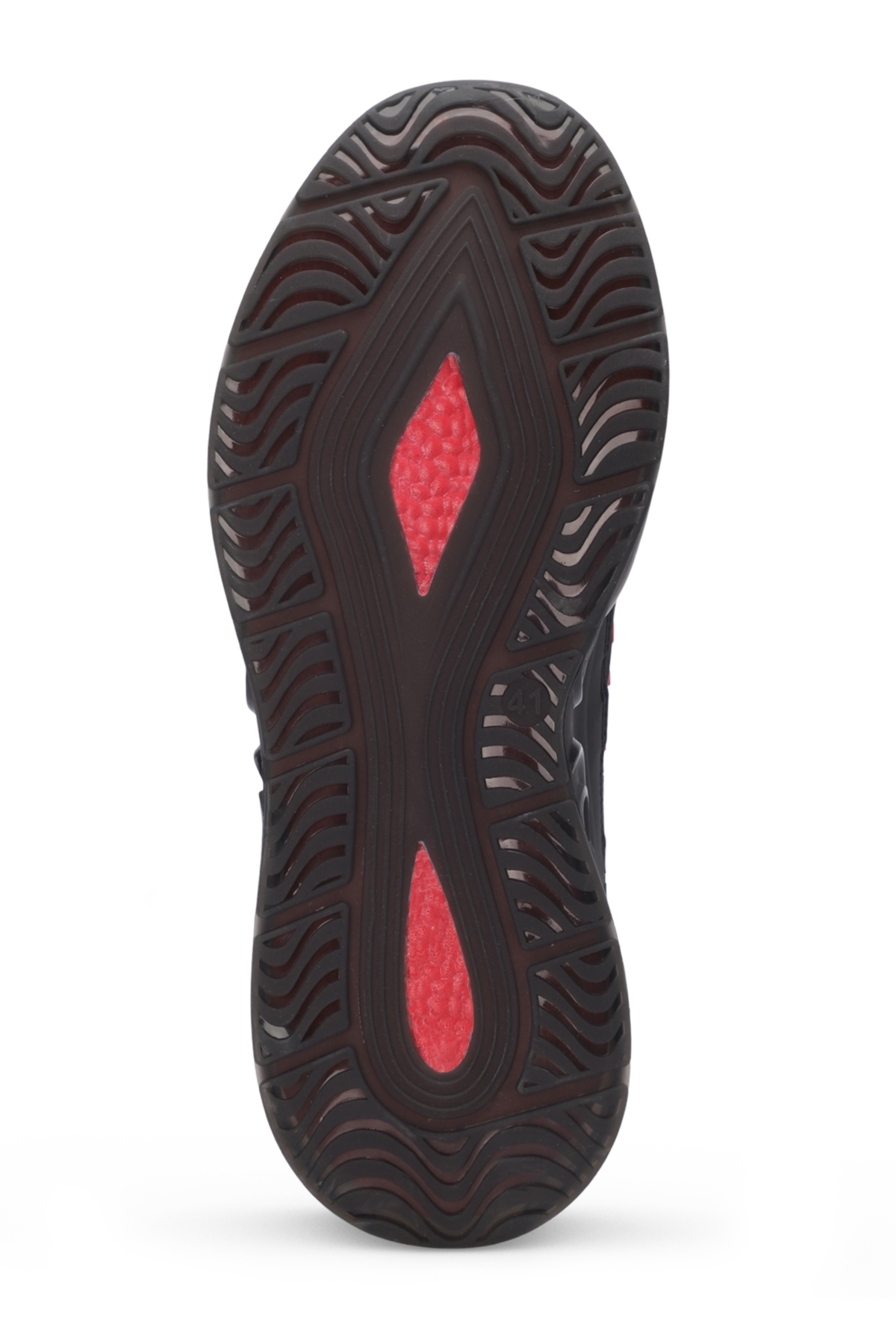 ZIGOR Erkek Sneaker Ayakkabı Siyah / Kırmızı - Görsel 8