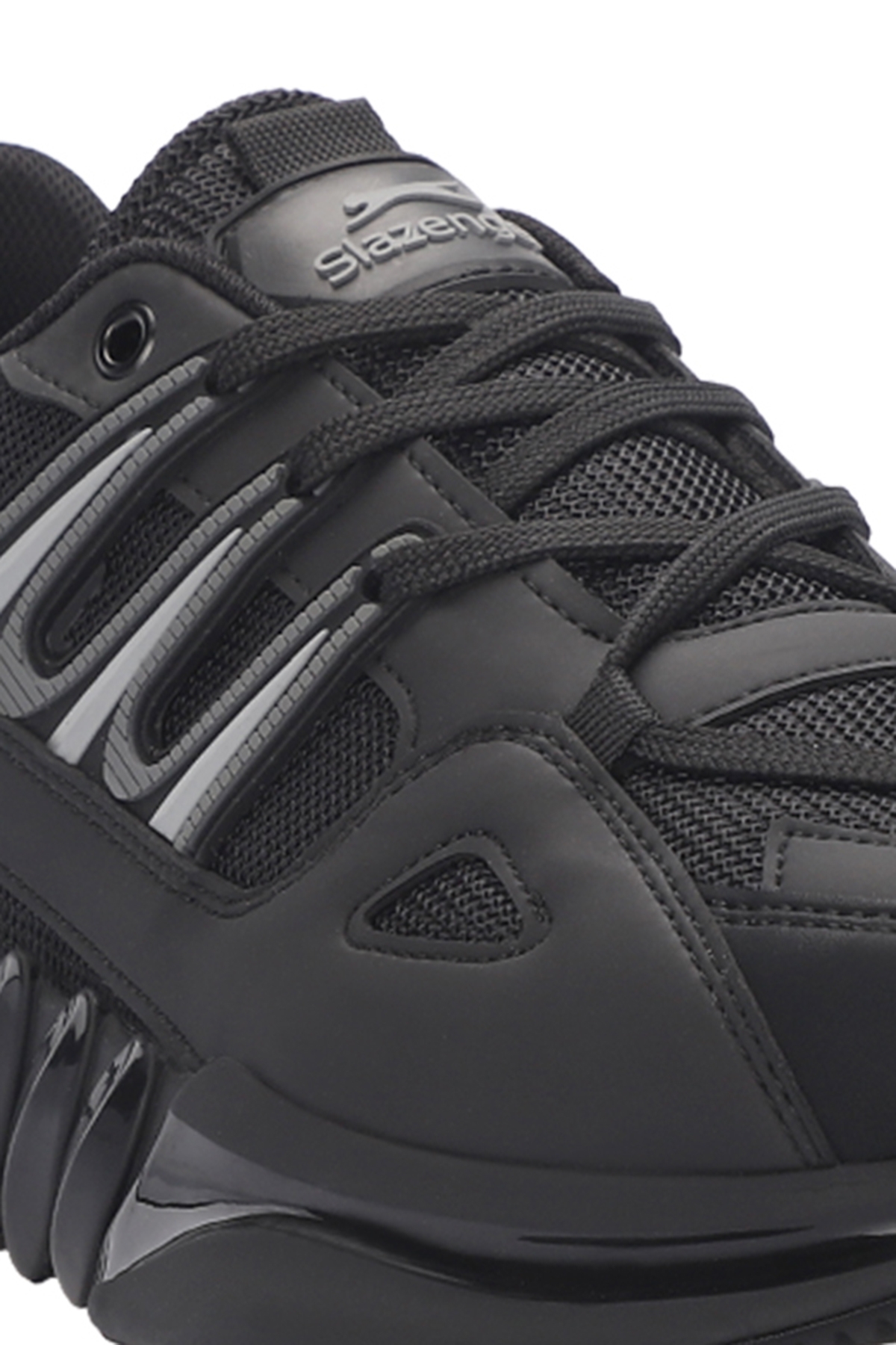 ZALAR Erkek Sneaker Ayakkabı Siyah / Koyu Gri - Görsel 5
