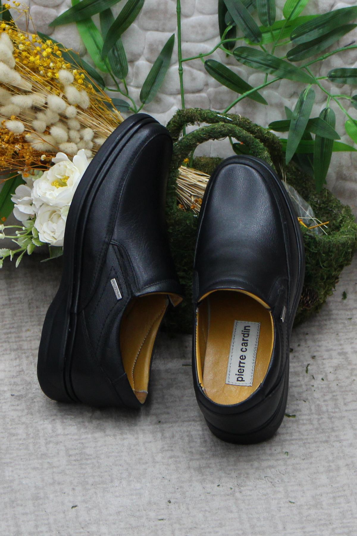 810669 Siyah Comfy Orijinal Ürün Hakiki Deri Erkek Ayakkabı - Görsel 7