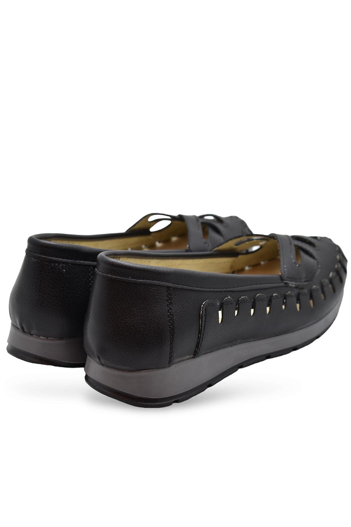 230B Rahat Ortopedik Taban Günlük Kadın Ayakkabı Babet Kadın Yazlık Ayakkabı - Görsel 7