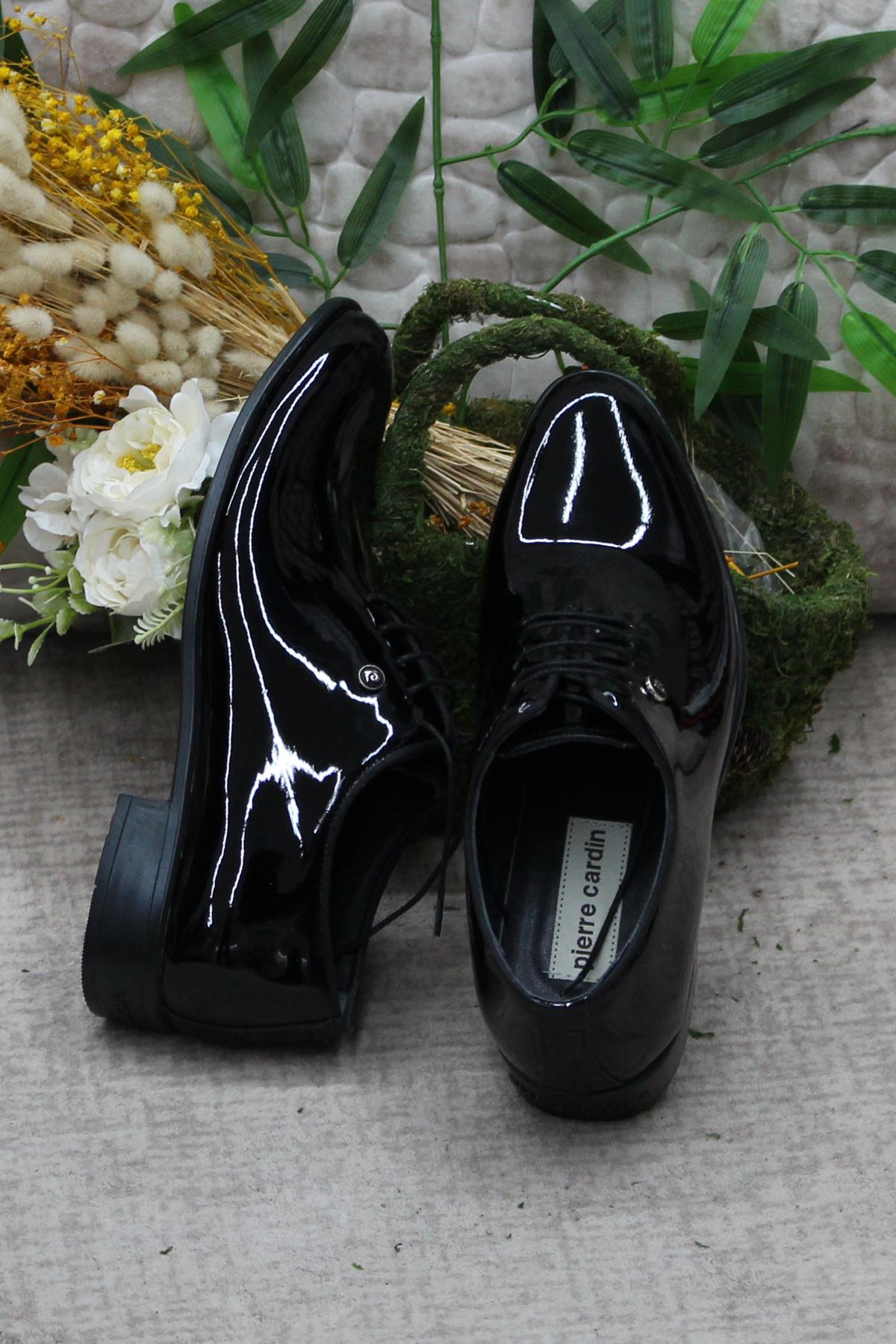 7059 Siyah Rugan Damat Ayakkabısı Takım Ayakkabısı Erkek Ayakkabı - Görsel 7