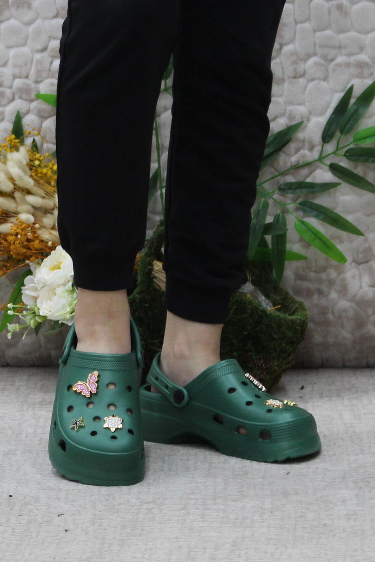 EZZ0129 Plaj Deniz Havuz Terliği Hafif Rahat Esnek Kadın Terlik - Görsel 3