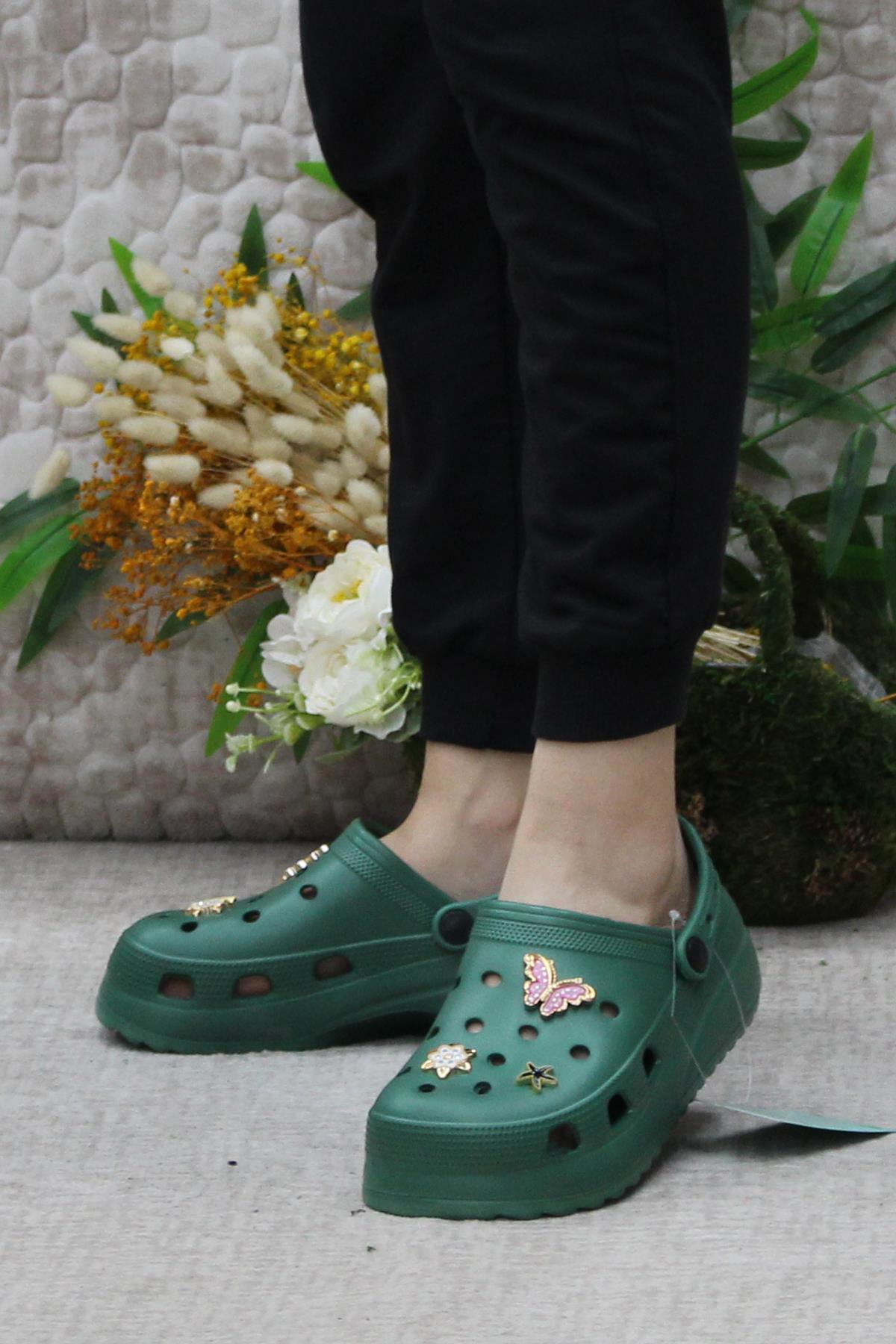 EZZ0129 Plaj Deniz Havuz Terliği Hafif Rahat Esnek Kadın Terlik - Görsel 4