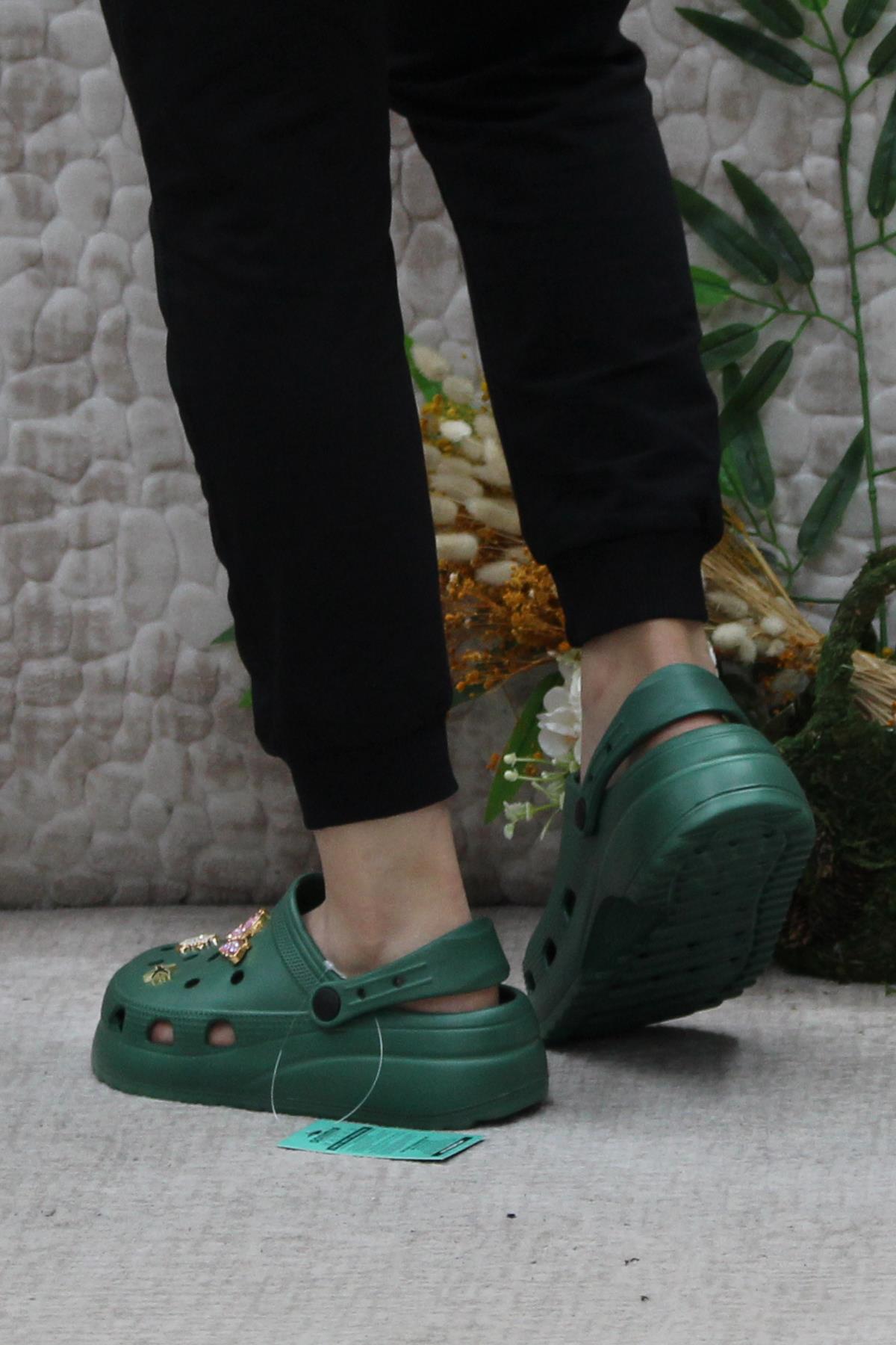 EZZ0129 Plaj Deniz Havuz Terliği Hafif Rahat Esnek Kadın Terlik - Görsel 5