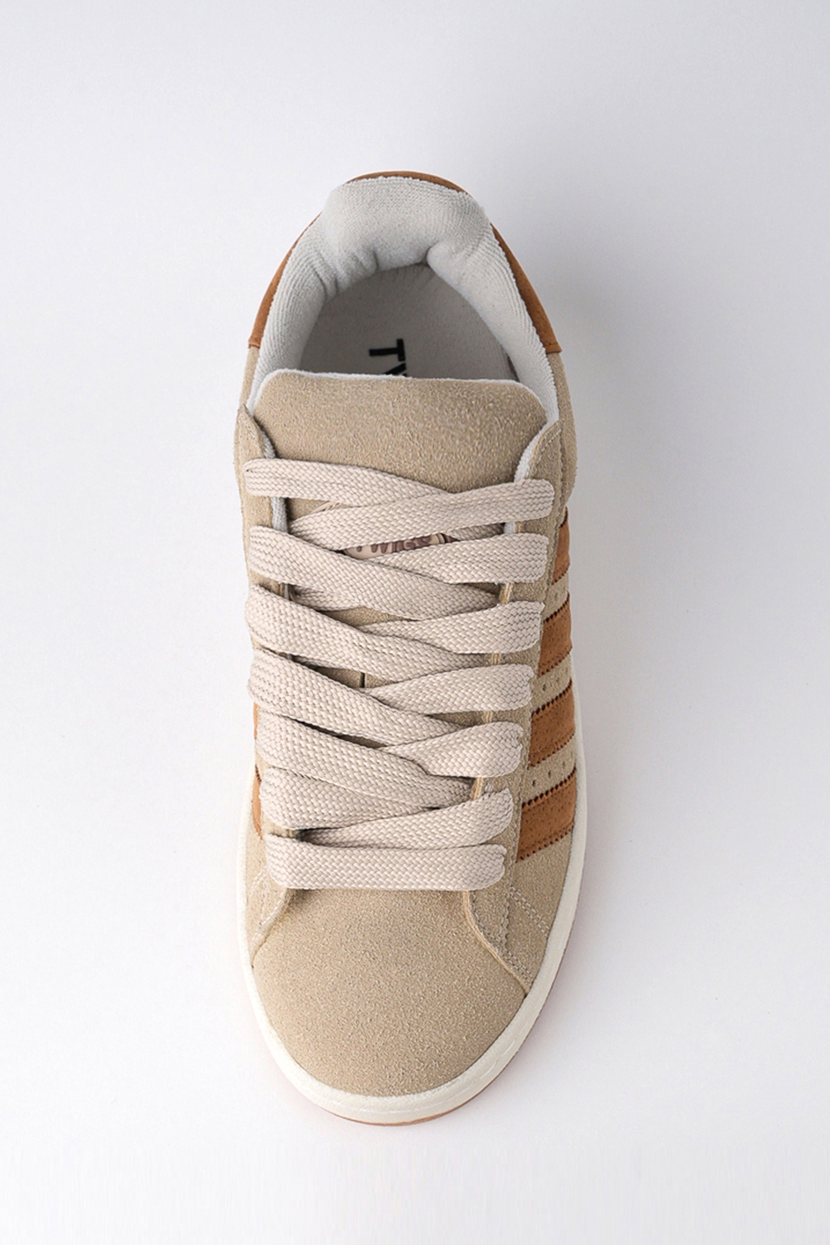 Spor Sneaker Ayakkabı Bej Kahve - Görsel 6