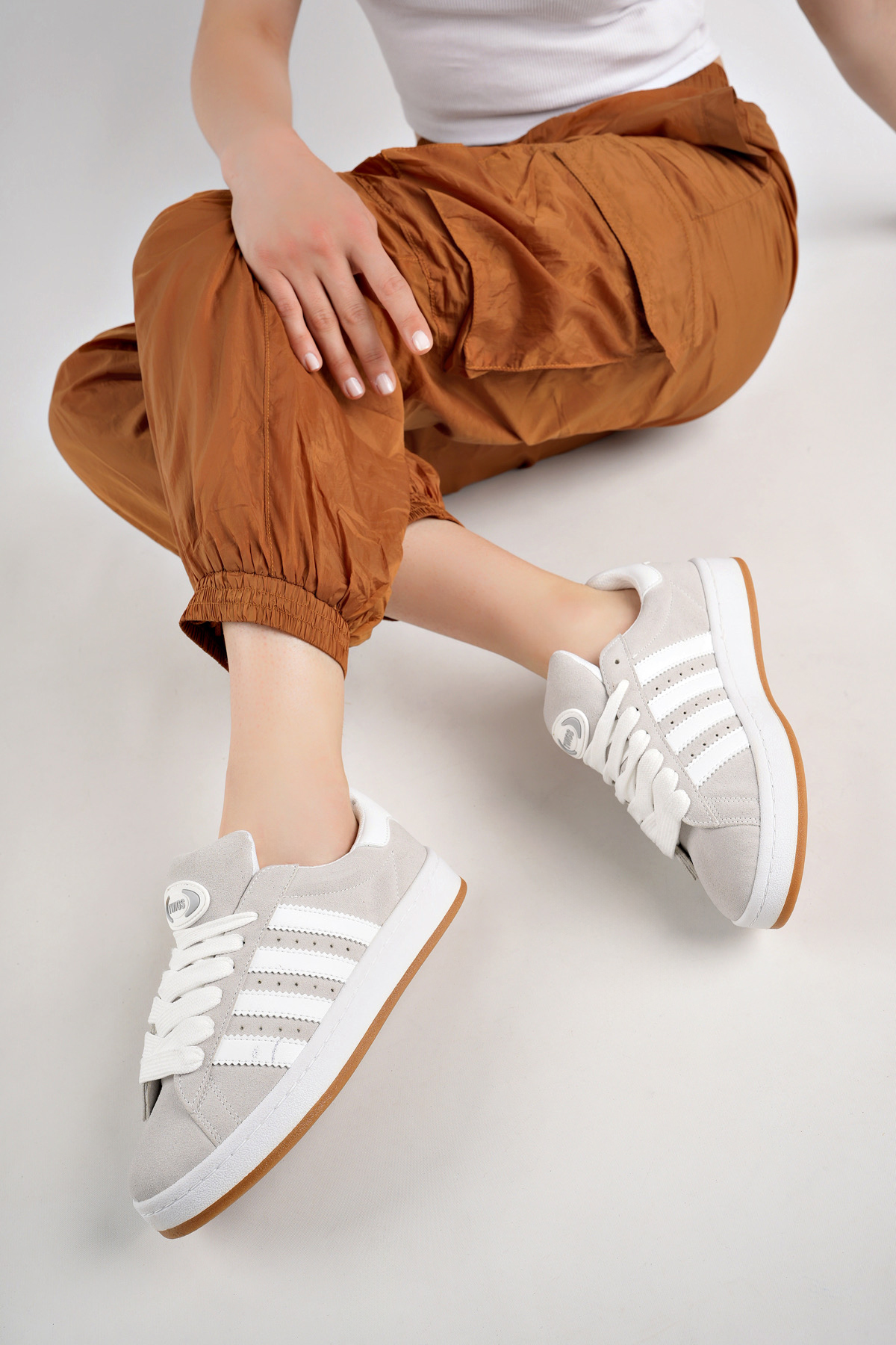 Spor Sneaker Ayakkabı Buz - Görsel 3