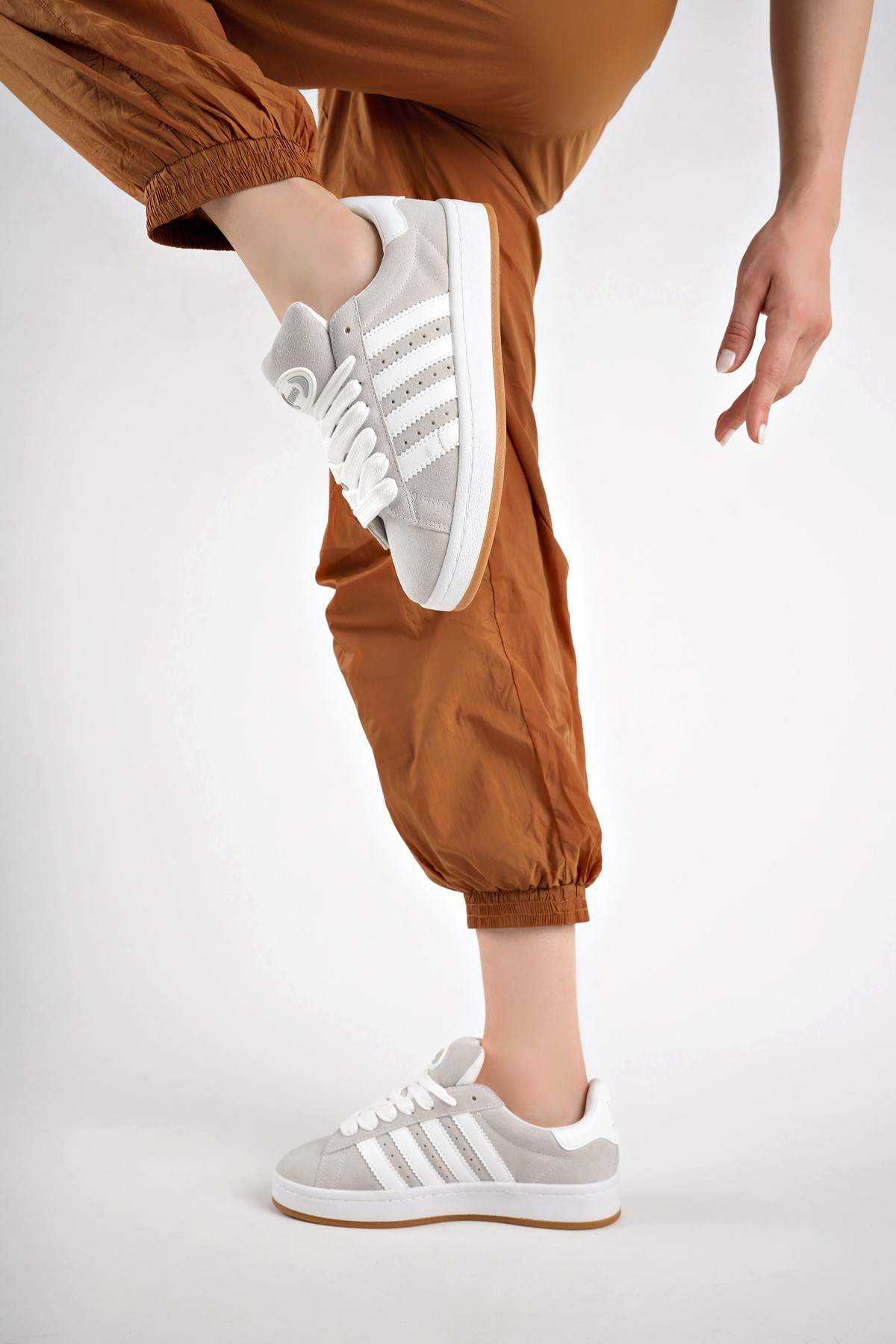 Spor Sneaker Ayakkabı Buz - Görsel 4