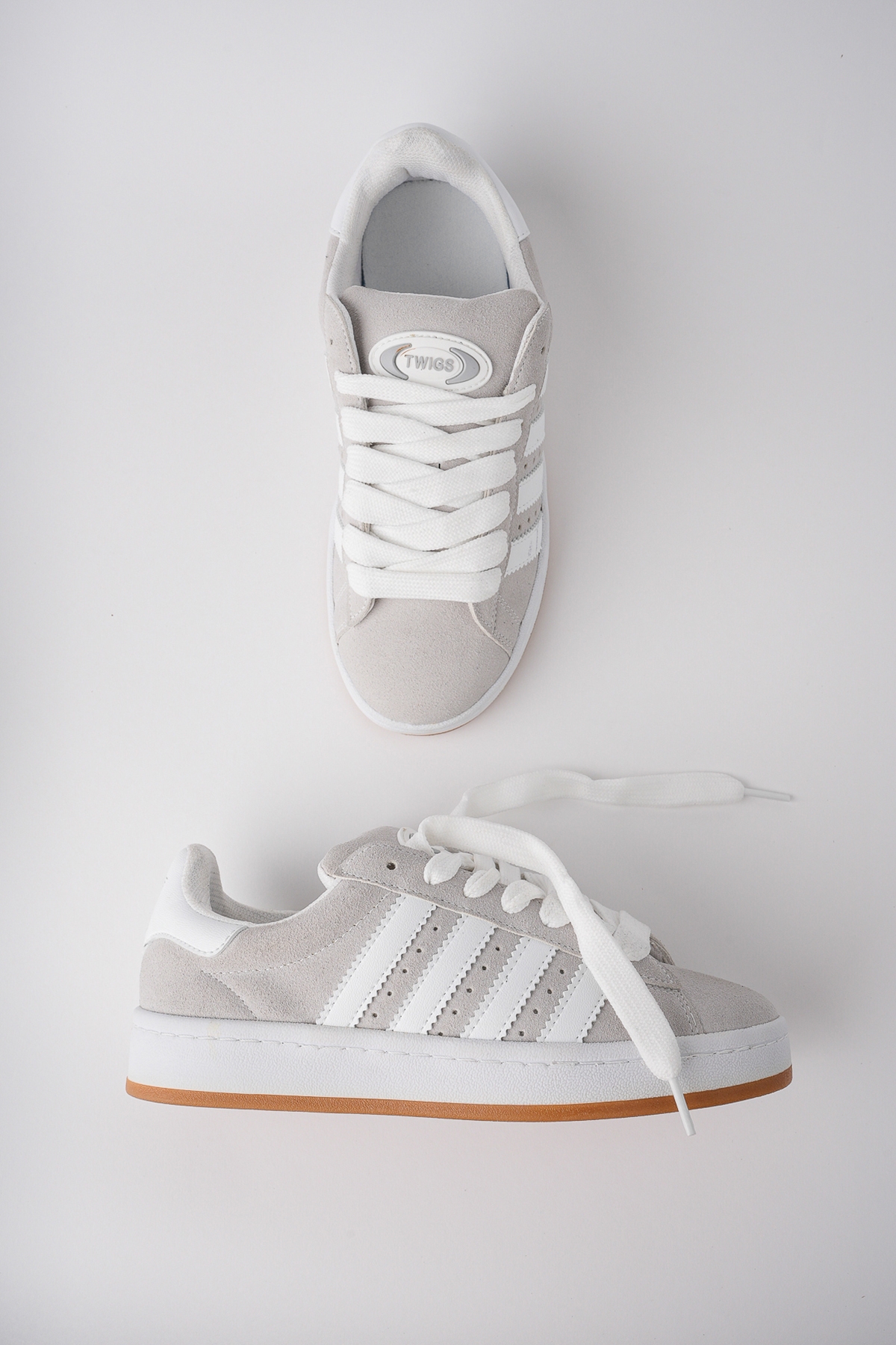 Spor Sneaker Ayakkabı Buz - Görsel 7