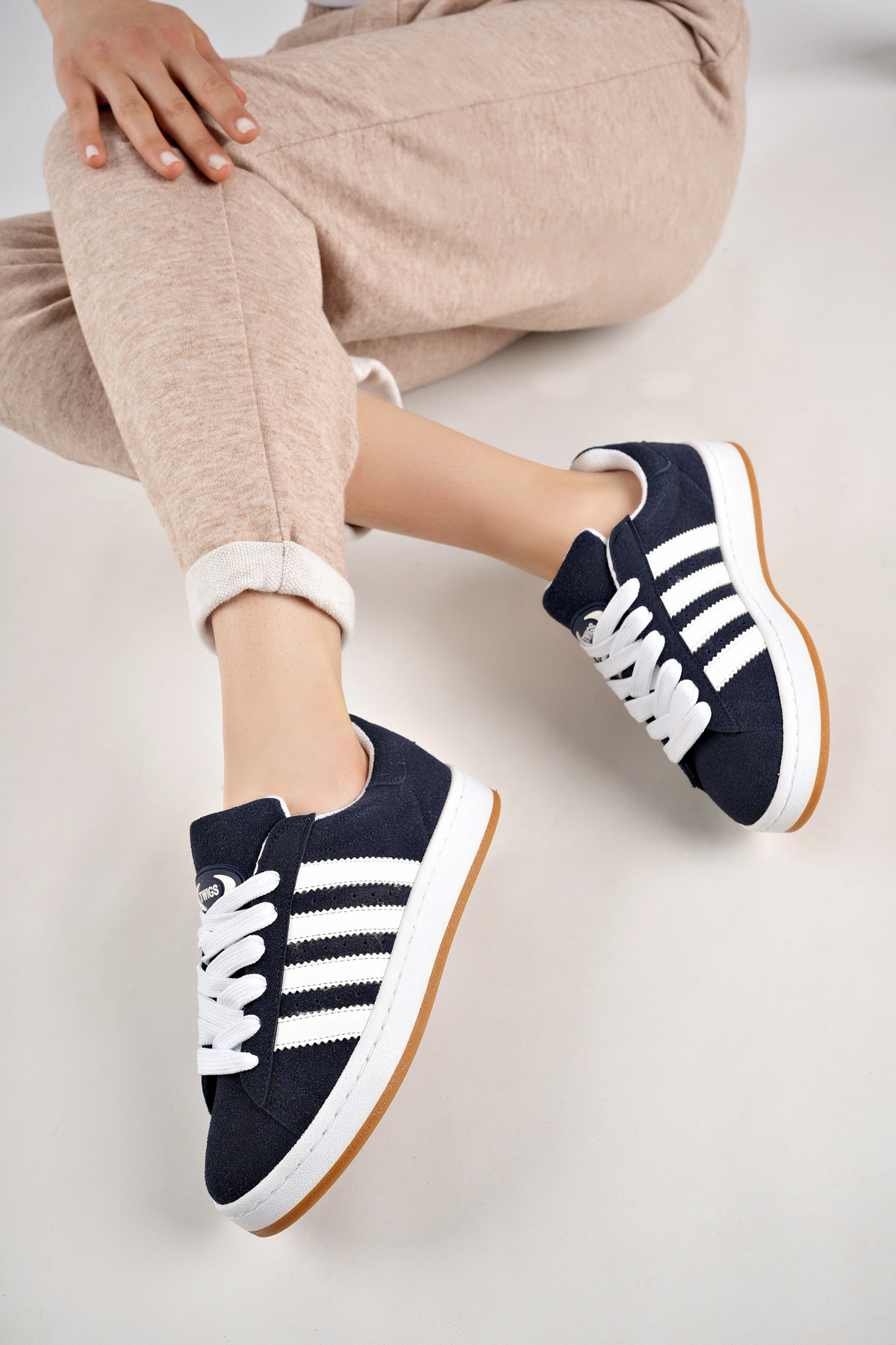 Spor Sneaker Ayakkabı Lacivert - Görsel 3