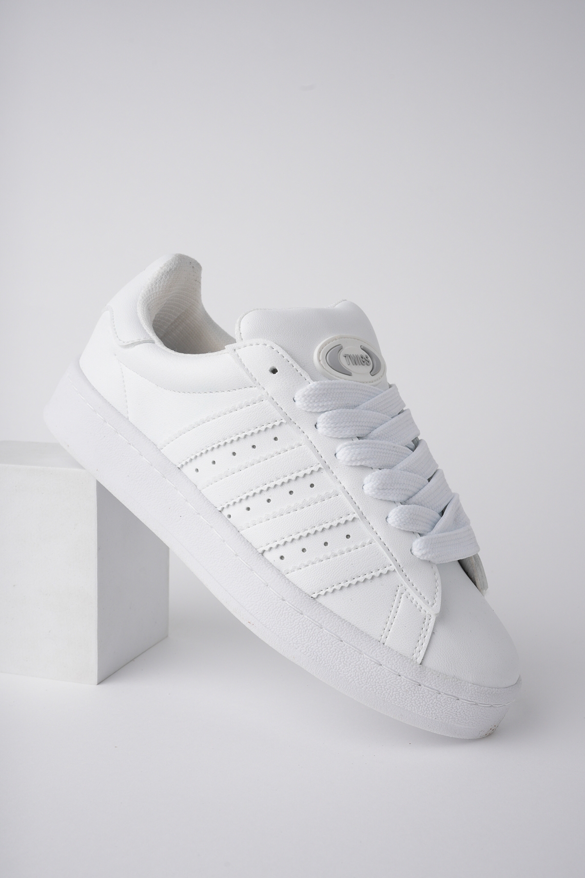 Spor Sneaker Ayakkabı Beyaz - Görsel 3