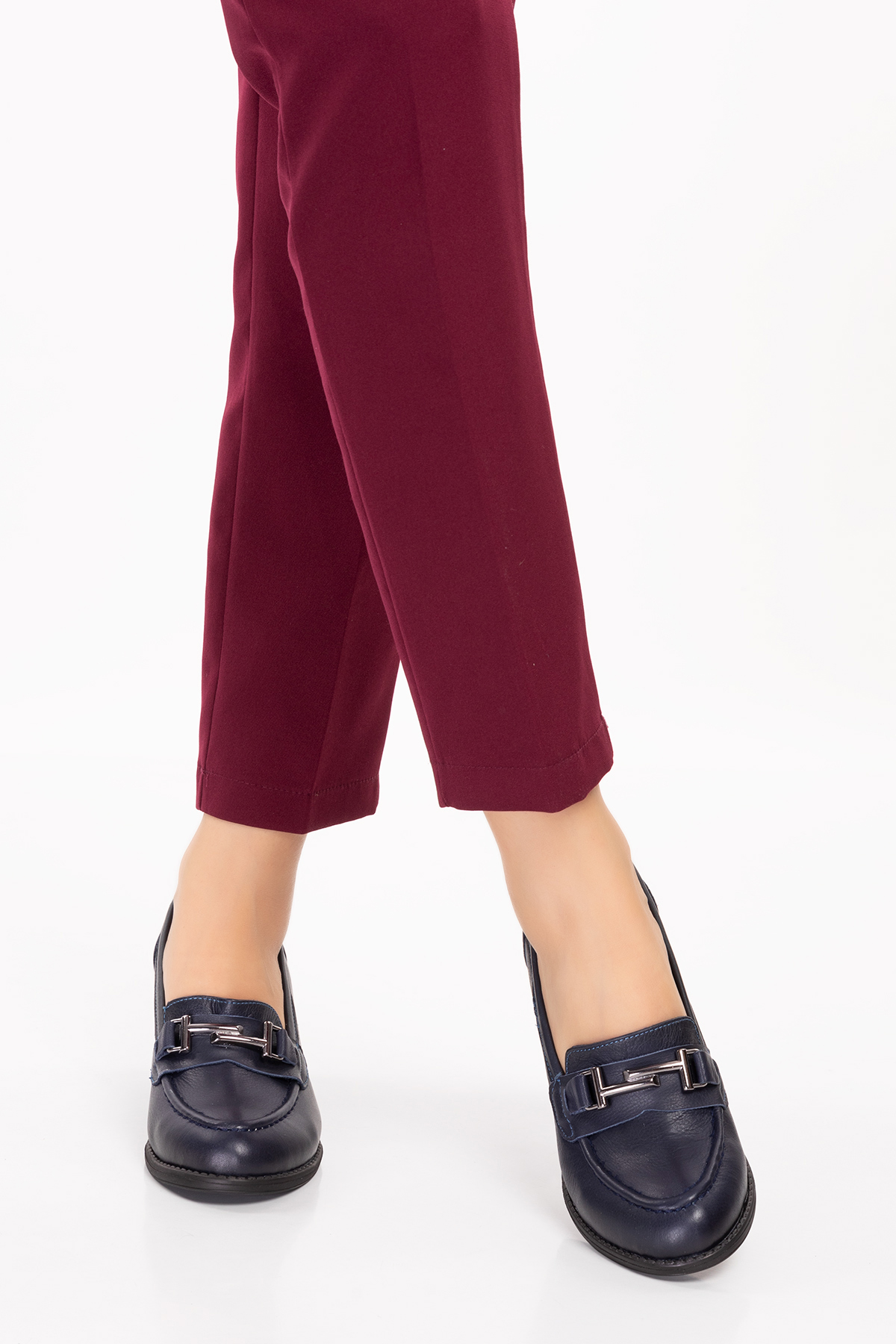 Gondol Kadın Hakiki Deri Rahat Topuklu Ayakkabı anl.7082 - Görsel 5