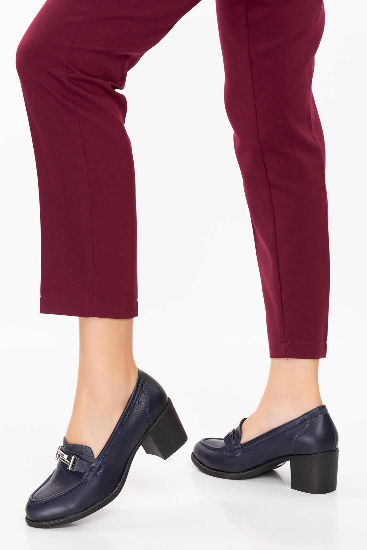 Gondol Kadın Hakiki Deri Rahat Topuklu Ayakkabı anl.7082 - Görsel 6