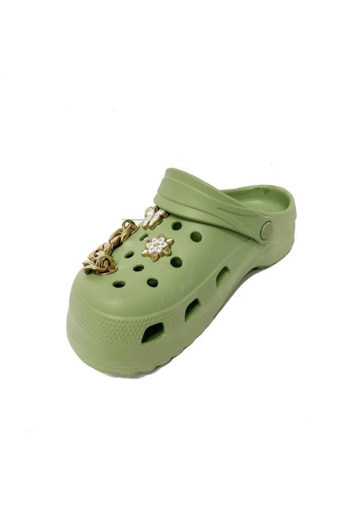 50010-001 Medical Taşlı Sabo Kadın Terlik - Görsel 3