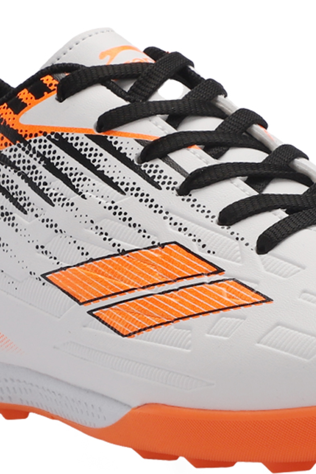 CAMBLY Erkek Çocuk Futbol Ayakkabı Beyaz / Turuncu - Görsel 5