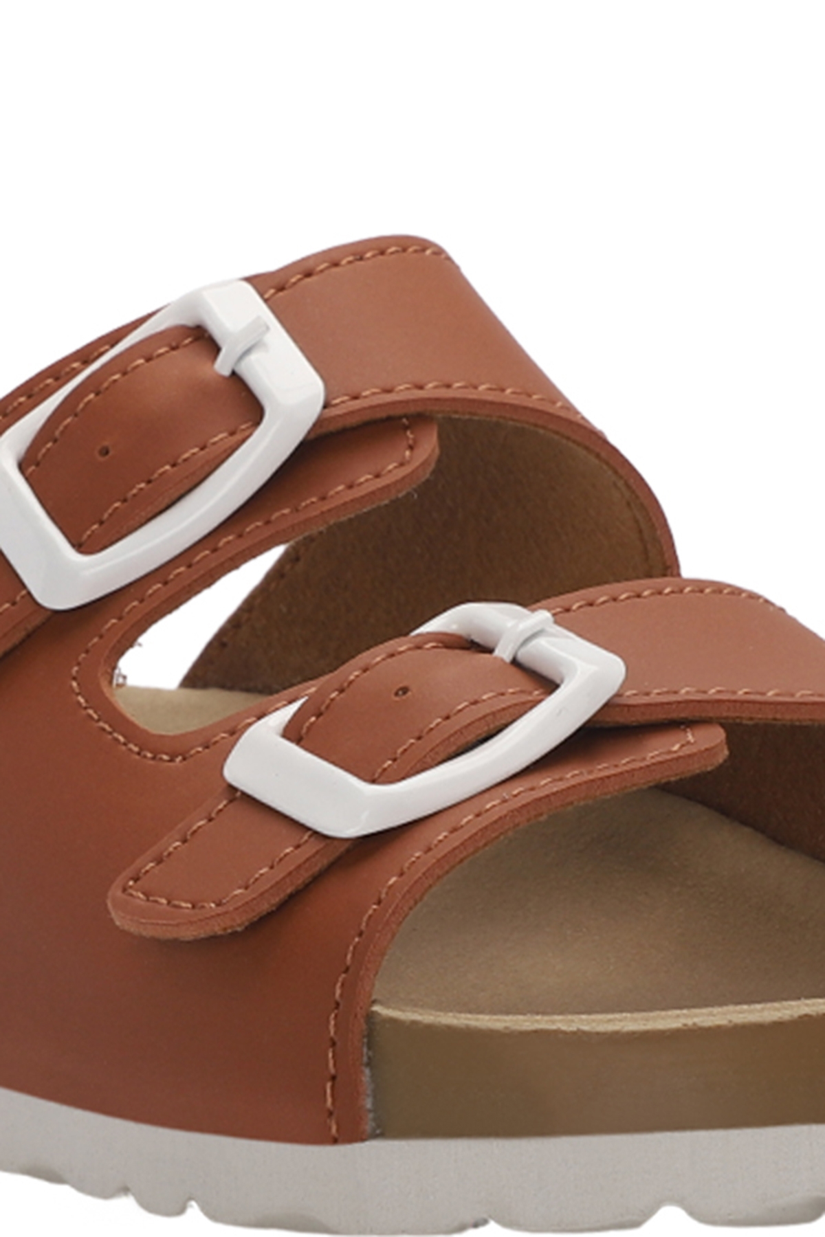 KREKA Unisex Çocuk Terlik Taba - Görsel 5