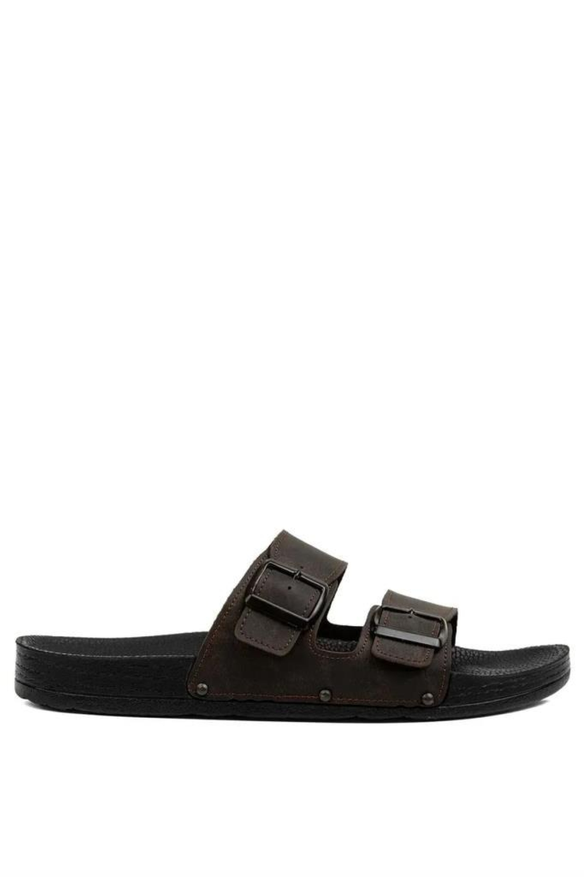 ® PC-7241 Çift Tokalı Erkek Günlük Terlik - Görsel 2