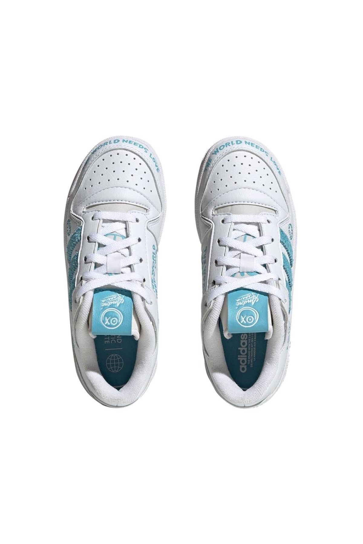 FORUM LOW C Unisex Çocuk Spor Ayakkabı HP6280 - Görsel 3