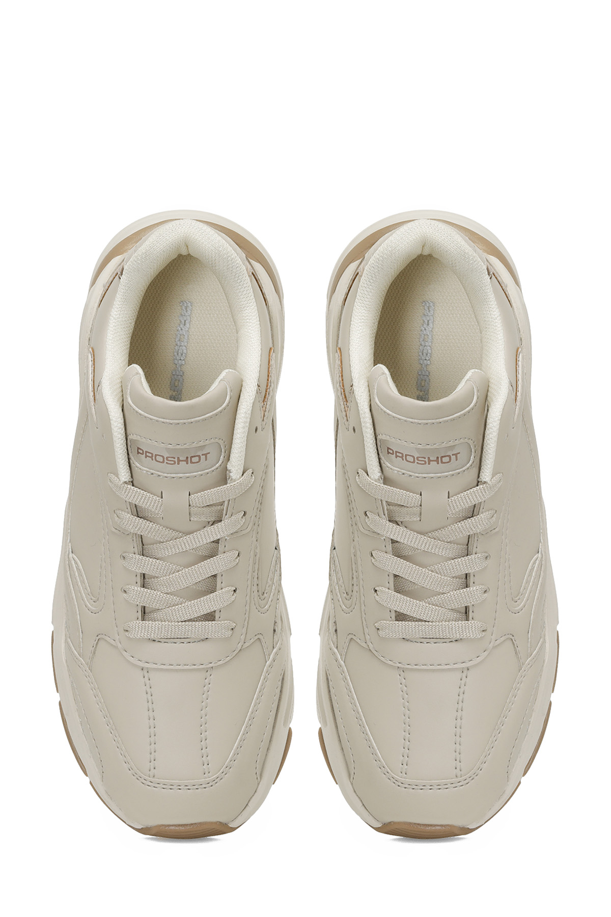 EMILY W 4PR Bej Kadın Sneaker - Görsel 5