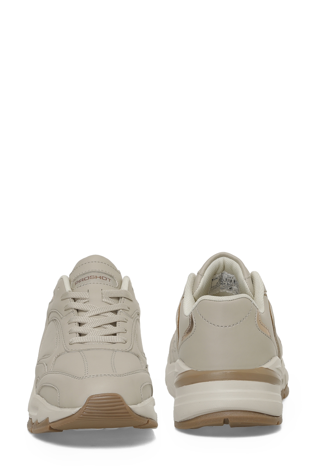 EMILY W 4PR Bej Kadın Sneaker - Görsel 6