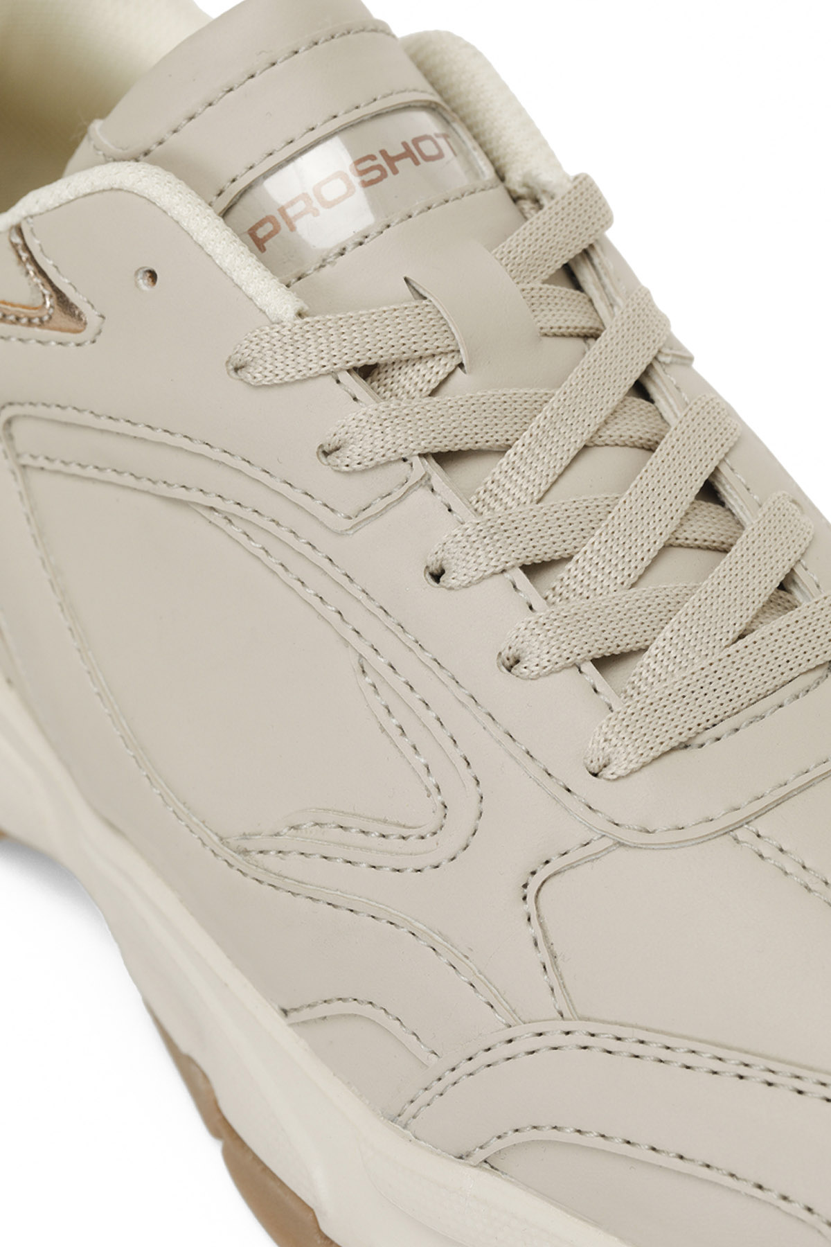 EMILY W 4PR Bej Kadın Sneaker - Görsel 8