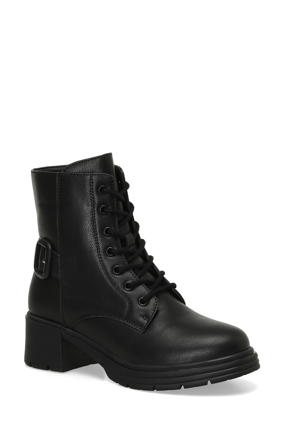 324614.Z 4PR Siyah Kadın Topuklu Bot - Görsel 3