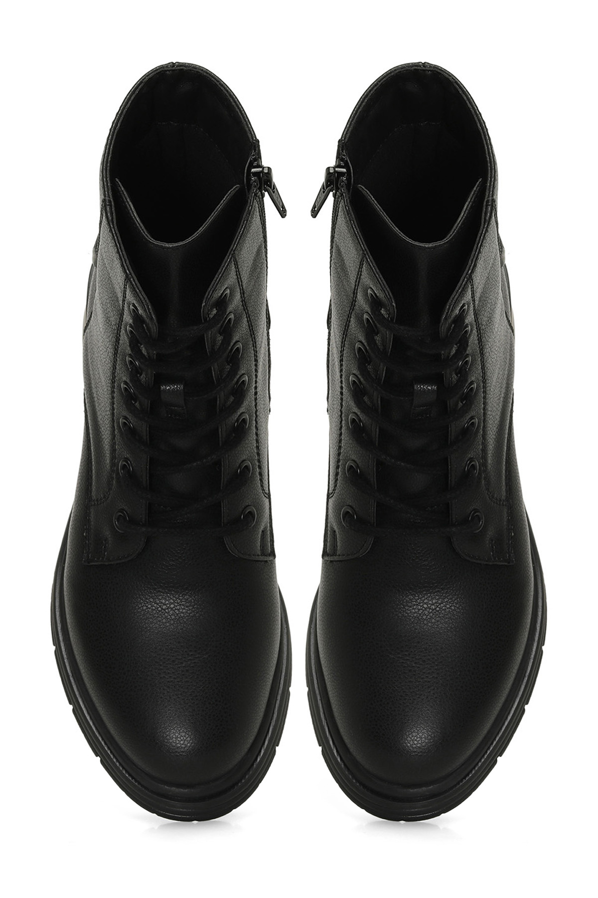 324614.Z 4PR Siyah Kadın Topuklu Bot - Görsel 5