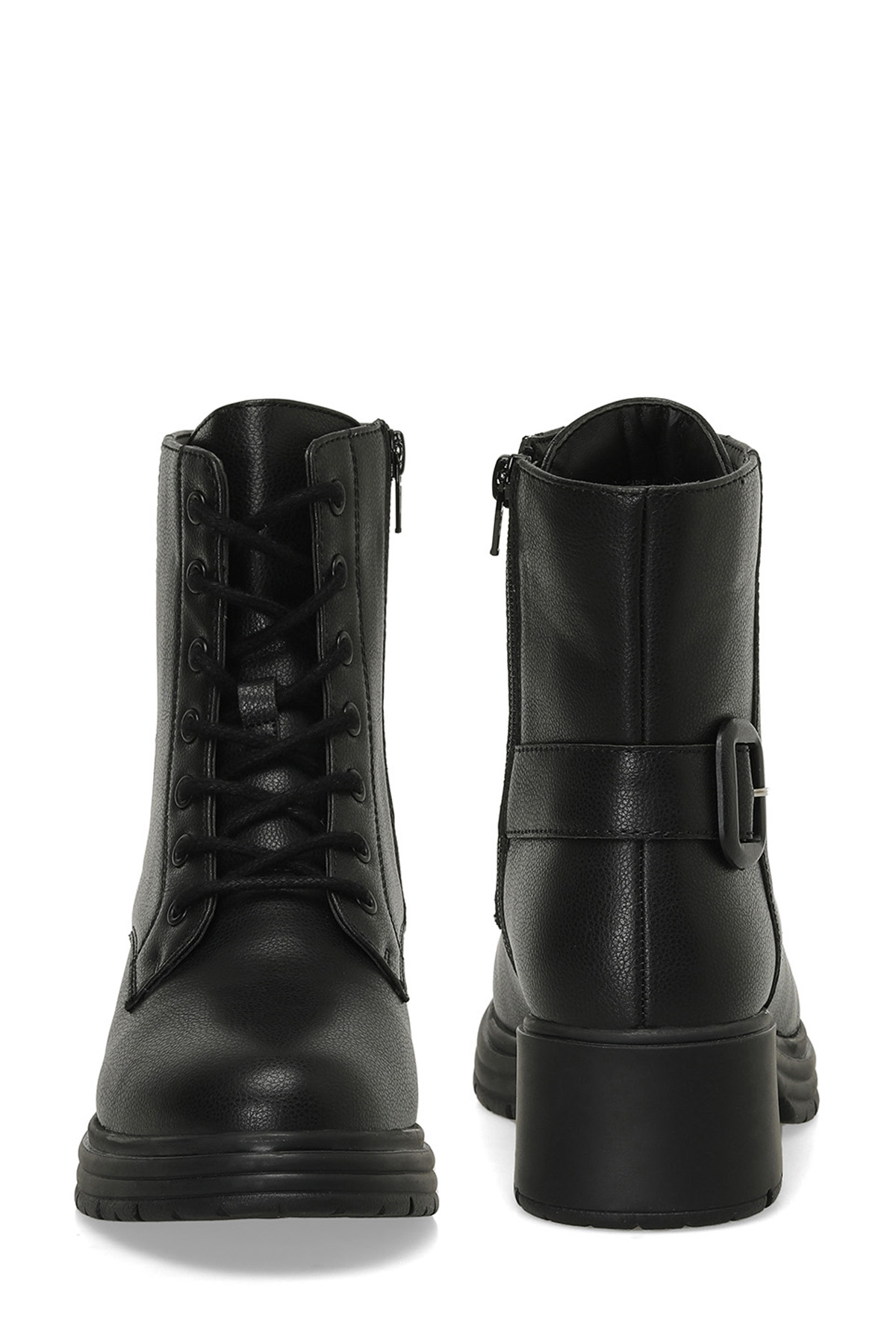 324614.Z 4PR Siyah Kadın Topuklu Bot - Görsel 6