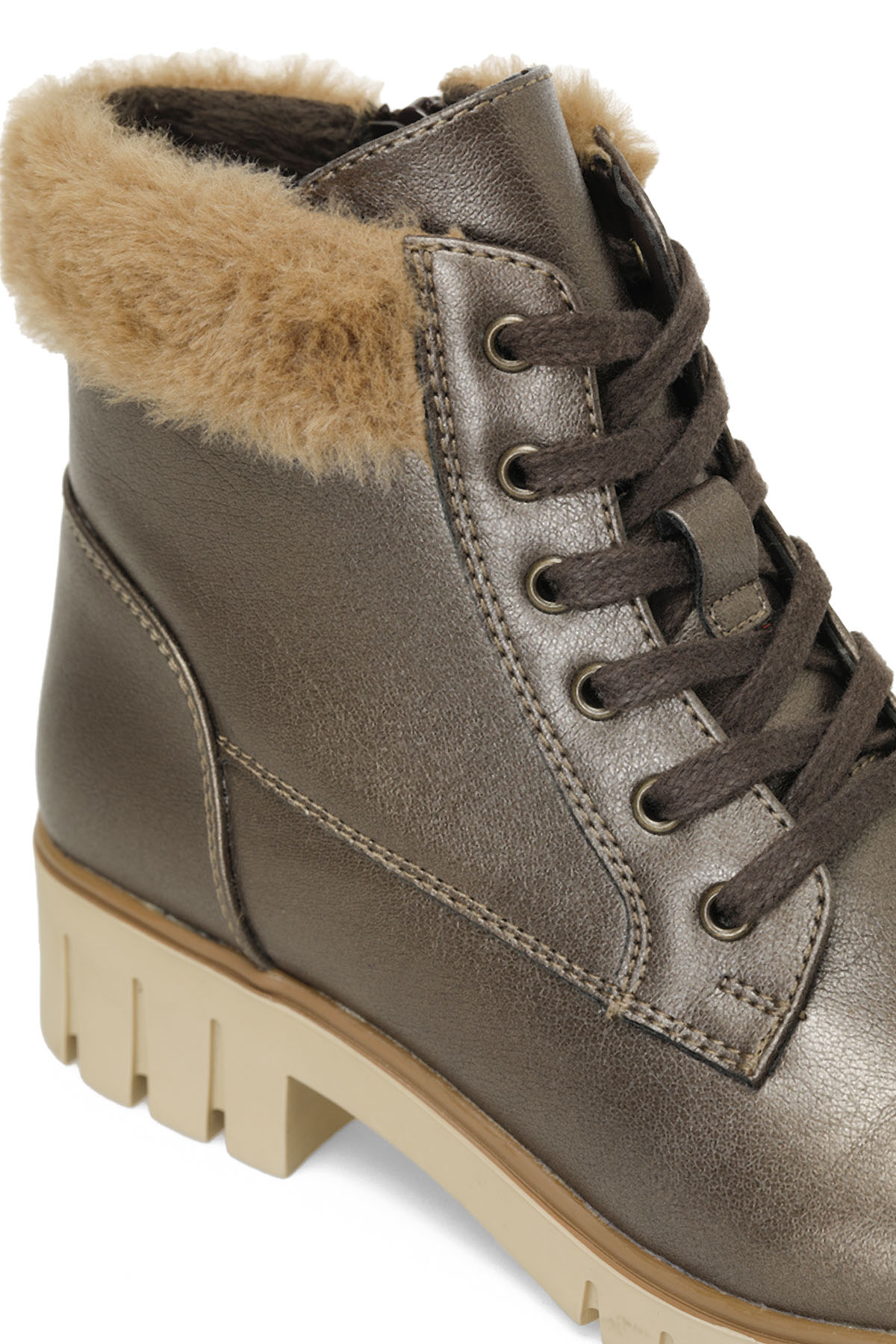 Polaris 162267.Z4PR Bronz Kadın Bot - Görsel 8