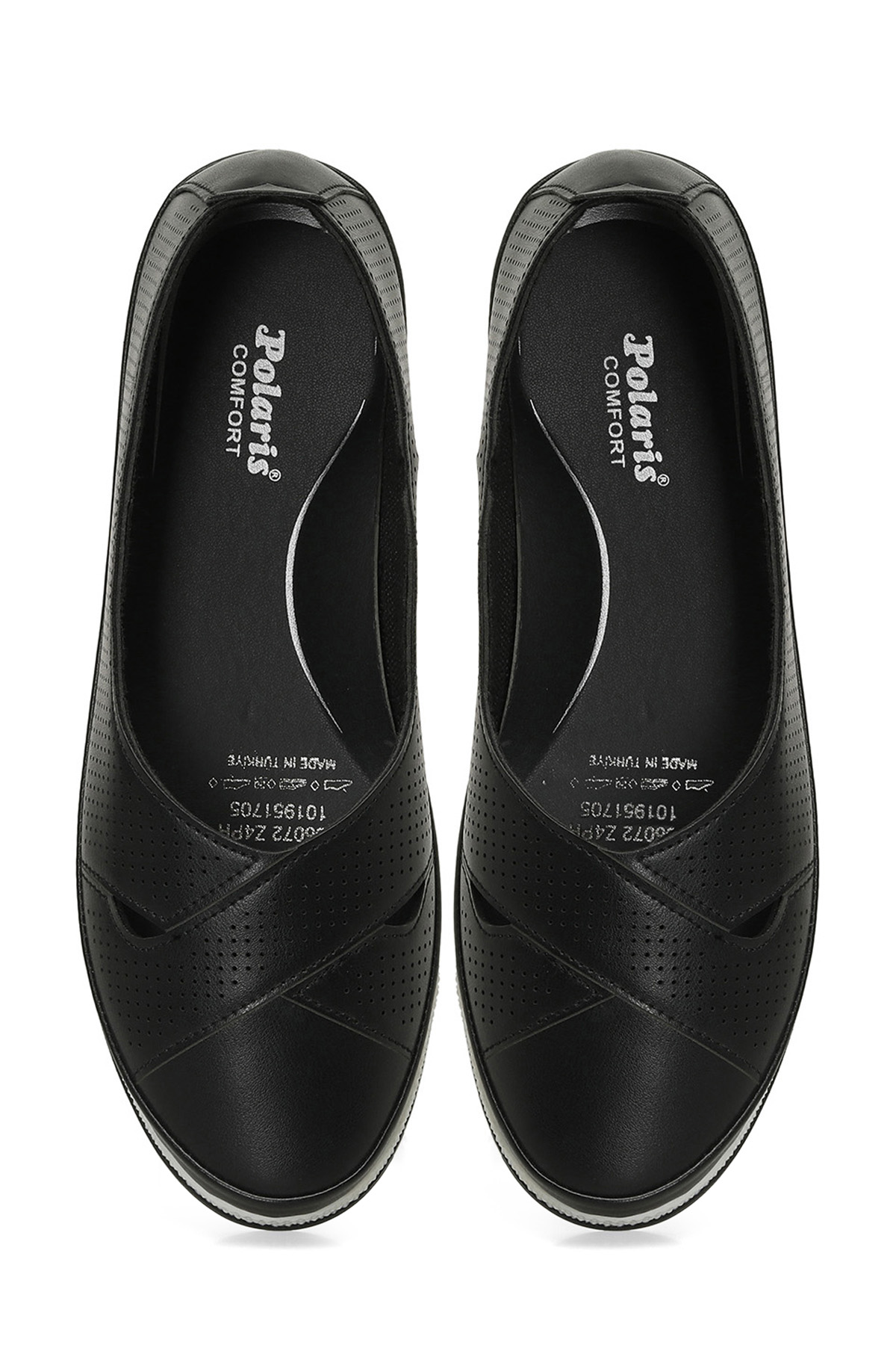 166072.Z4PR Siyah Kadın Düz Ayakkabı - Görsel 5
