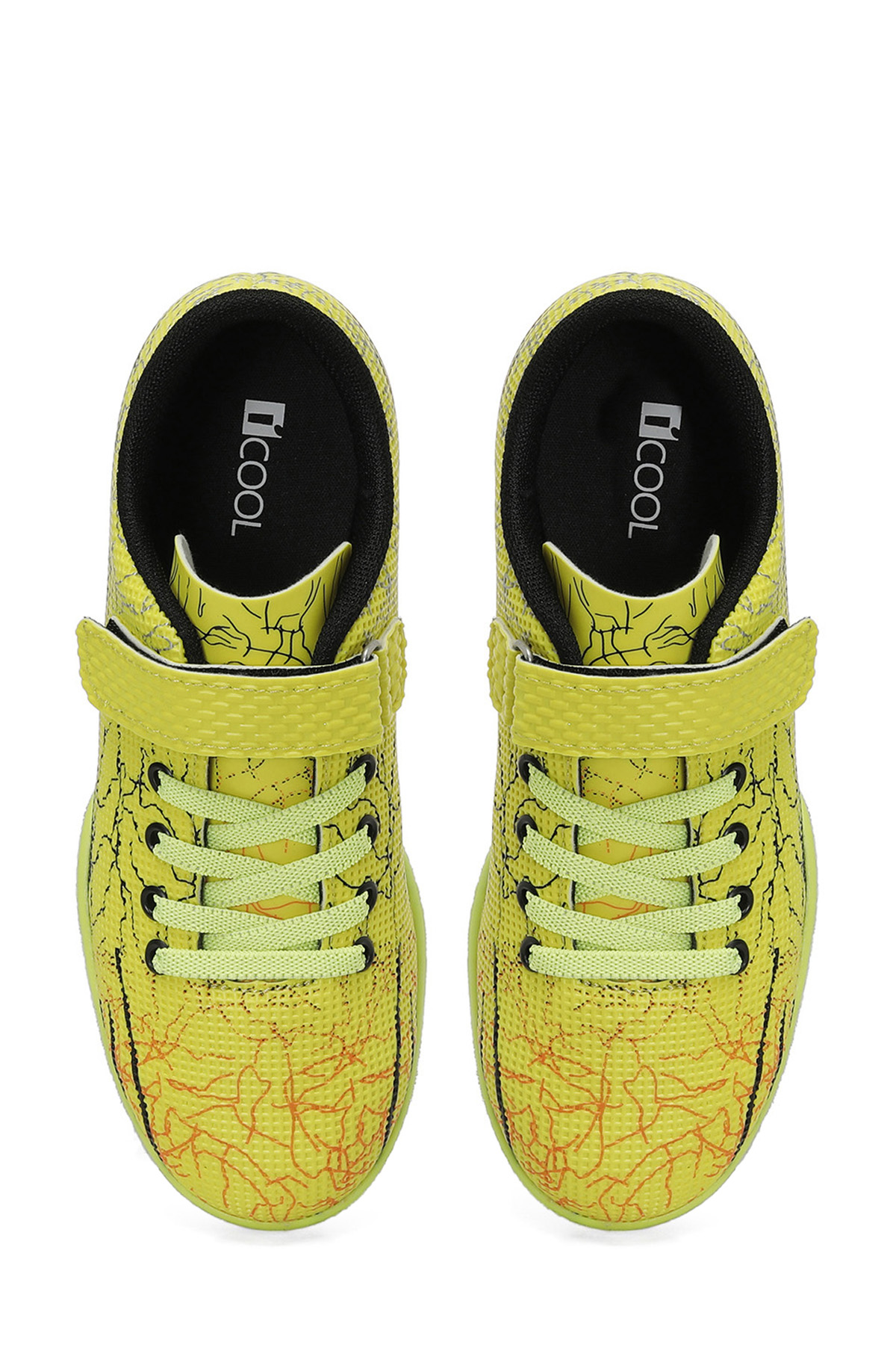 I Cool I Cool SADIO-E F 4PR Sarı Erkek Çocuk Halı Saha Ayakkabısı Sneaker | Flo Sarı - 5. görsel