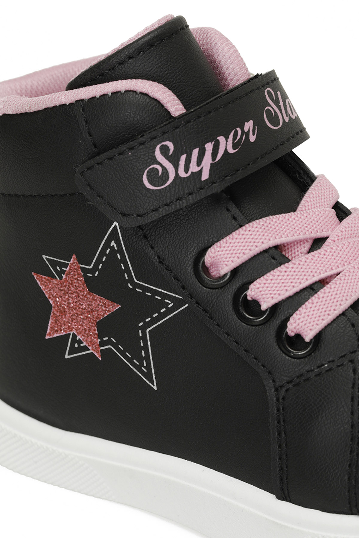 Polaris GUMYE.B4PR Siyah Kız Çocuk High Sneaker - Görsel 8