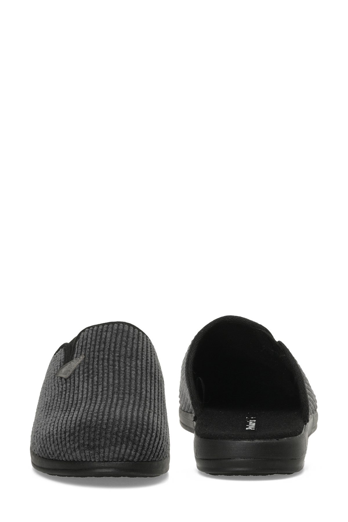 608029.M4PR Gri Erkek Ev Terliği - Görsel 6