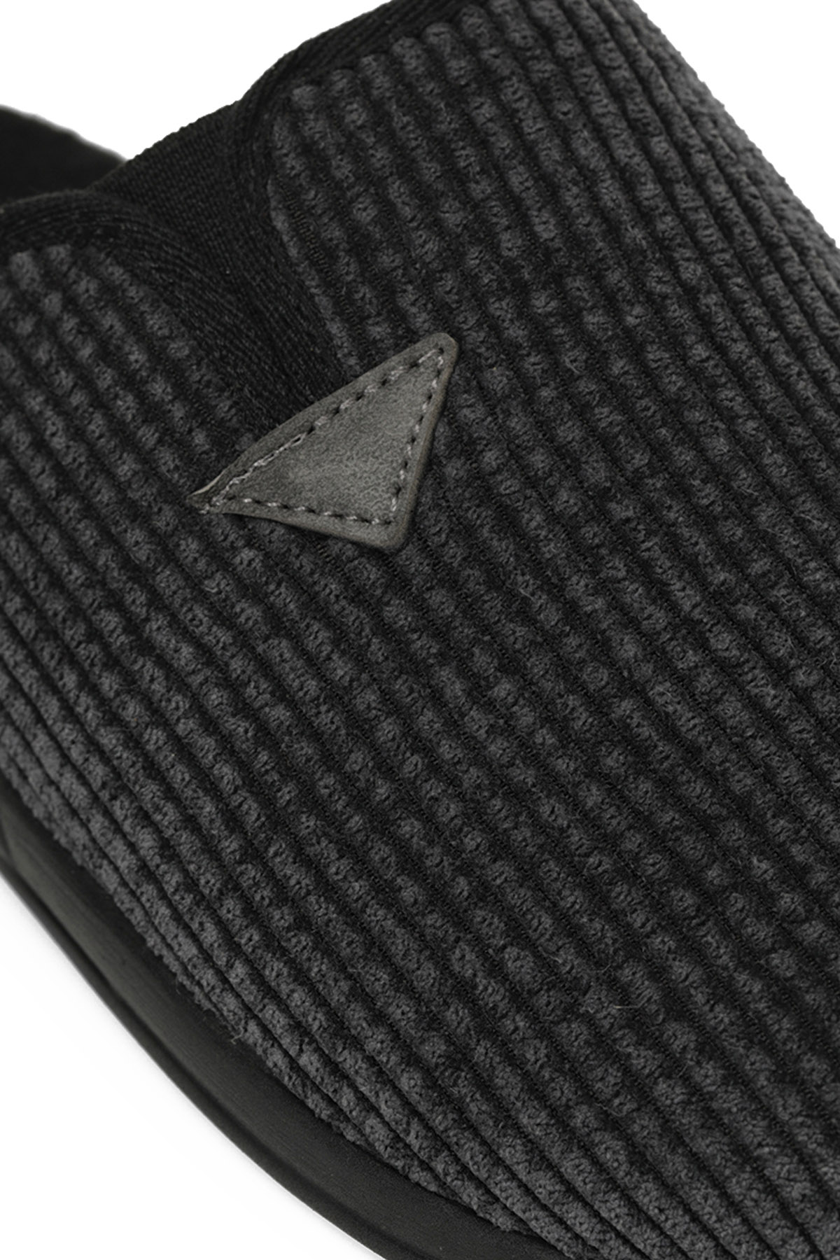 608029.M4PR Gri Erkek Ev Terliği - Görsel 8