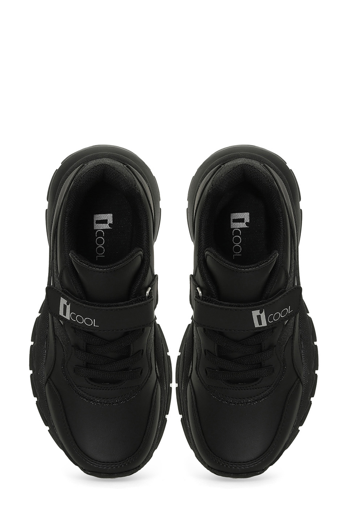 I Cool I Cool OVEST F 4PR Siyah Kız Çocuk Spor Ayakkabı Sneaker | Flo Siyah - 5. görsel