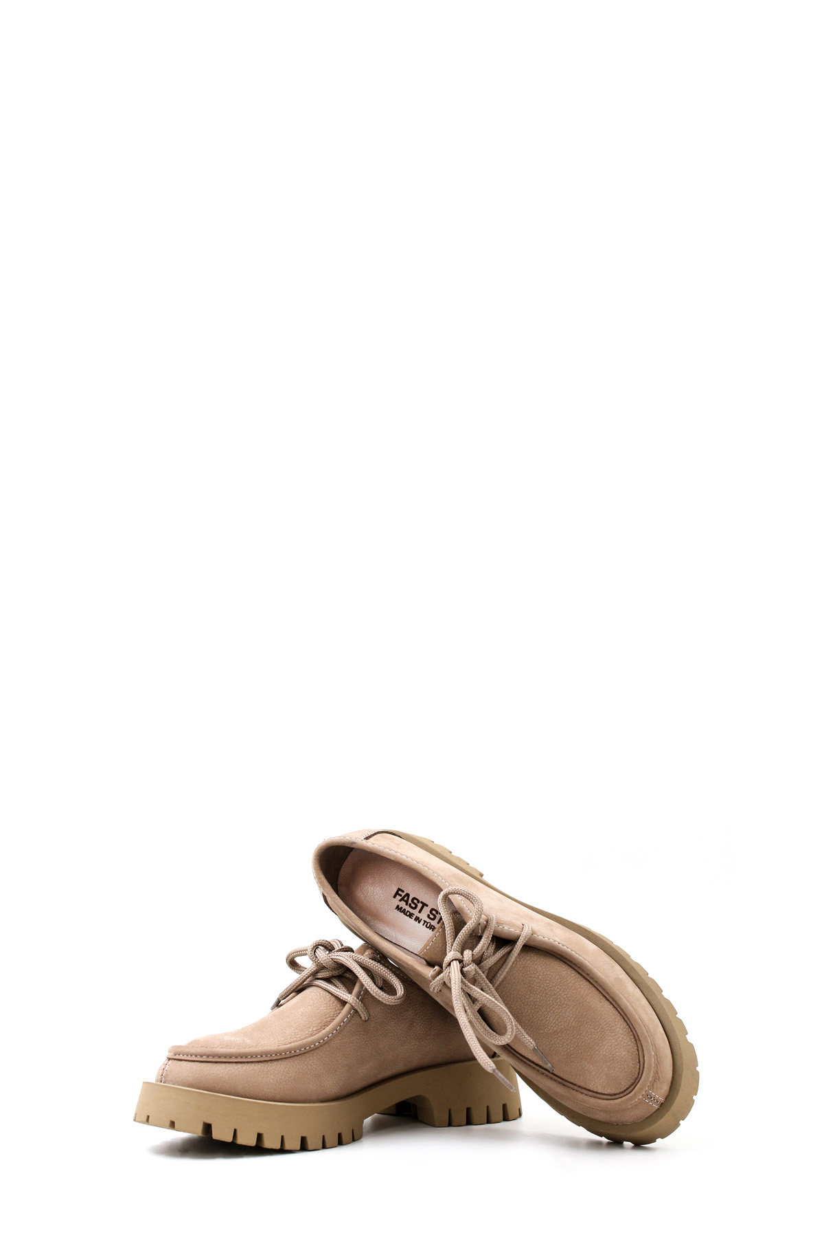 Hakiki Deri Kadın Casual Ayakkabı 581ZA2847 - Görsel 6