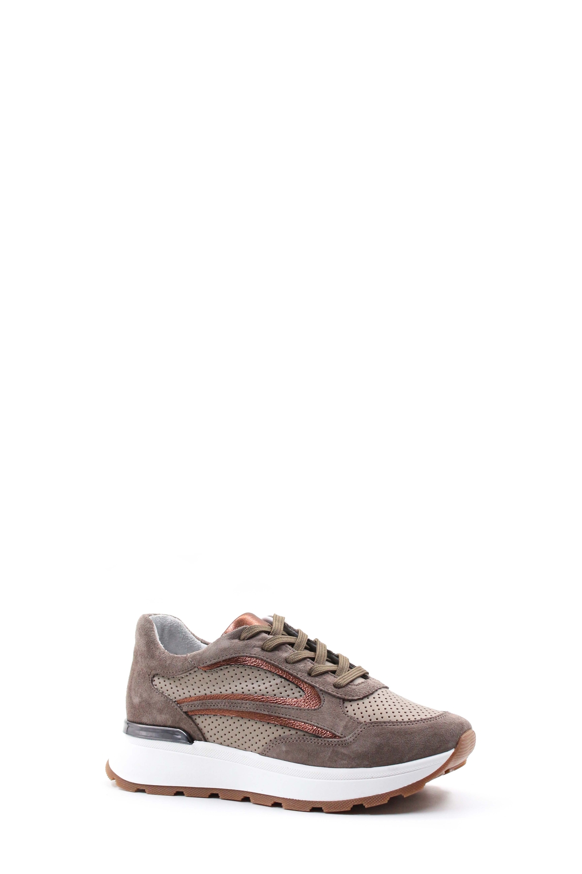 Hakiki Deri Kadın Casual Ayakkabı 757ZA24049 - Görsel 4