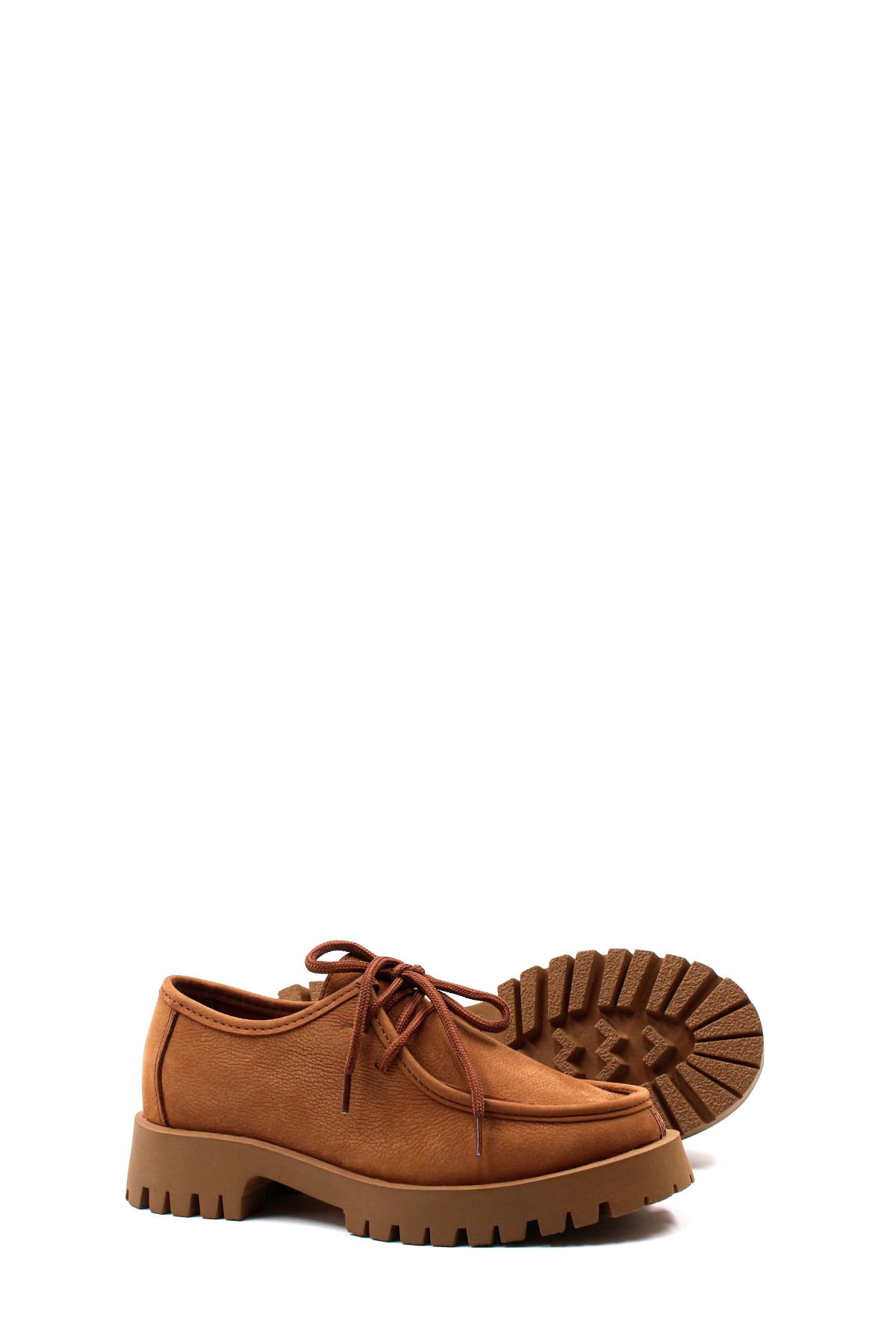 Hakiki Deri Kadın Casual Ayakkabı 581ZA2847 - Görsel 4