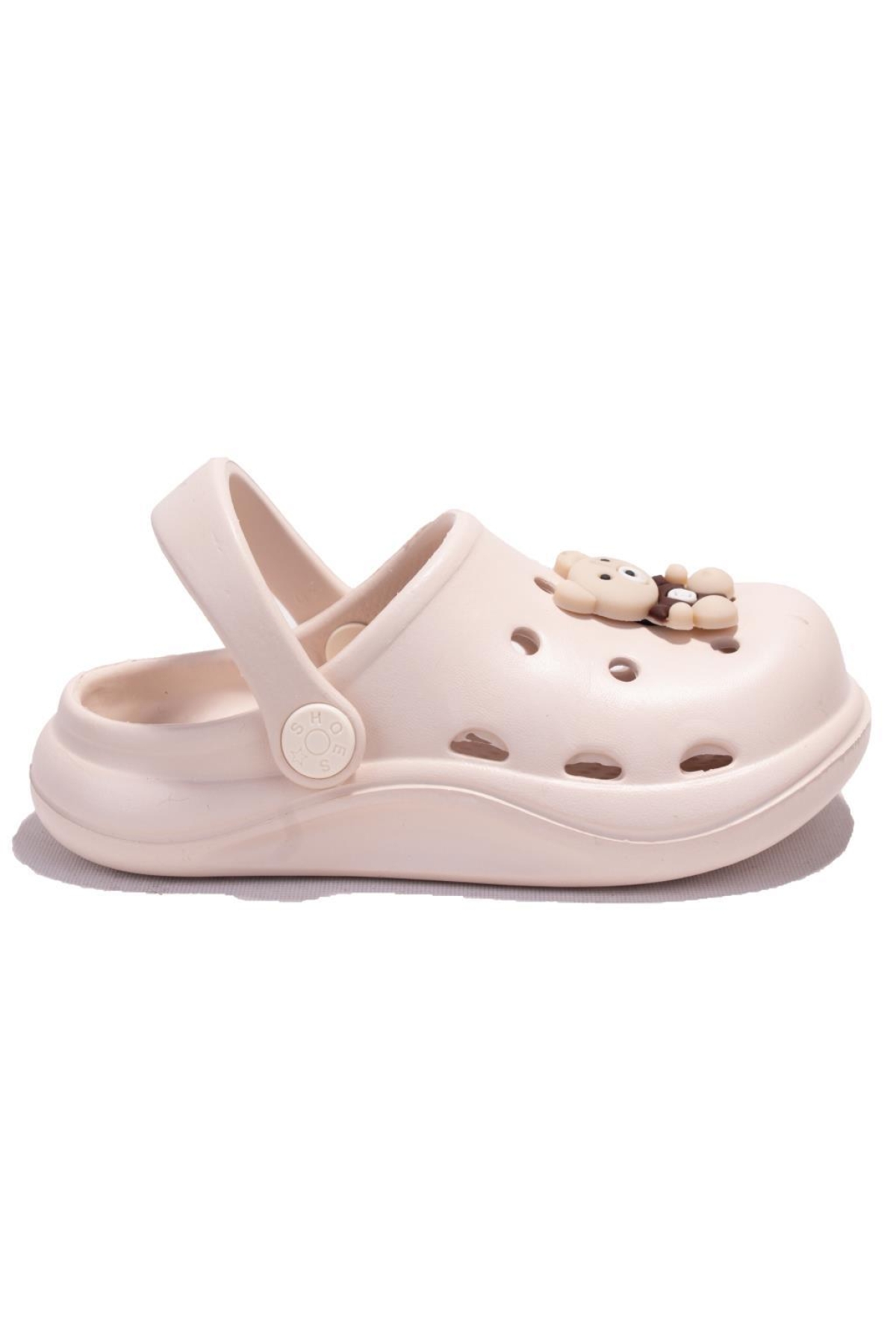 DJA75-CRS01 Bej Ortopedik Günlük Erkek Çocuk Cross Spor Terlik - Görsel 2