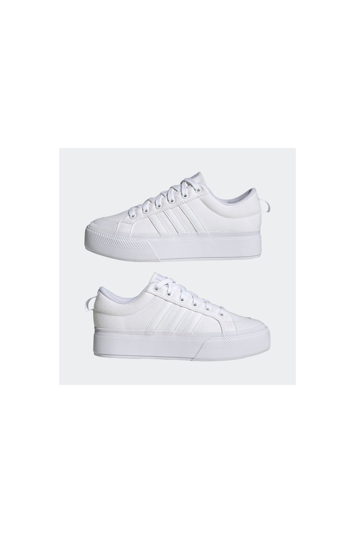 Bravada 2.0 Platform Kadın Beyaz Günlük Spor Ayakkabı (IE2309) - Görsel 6