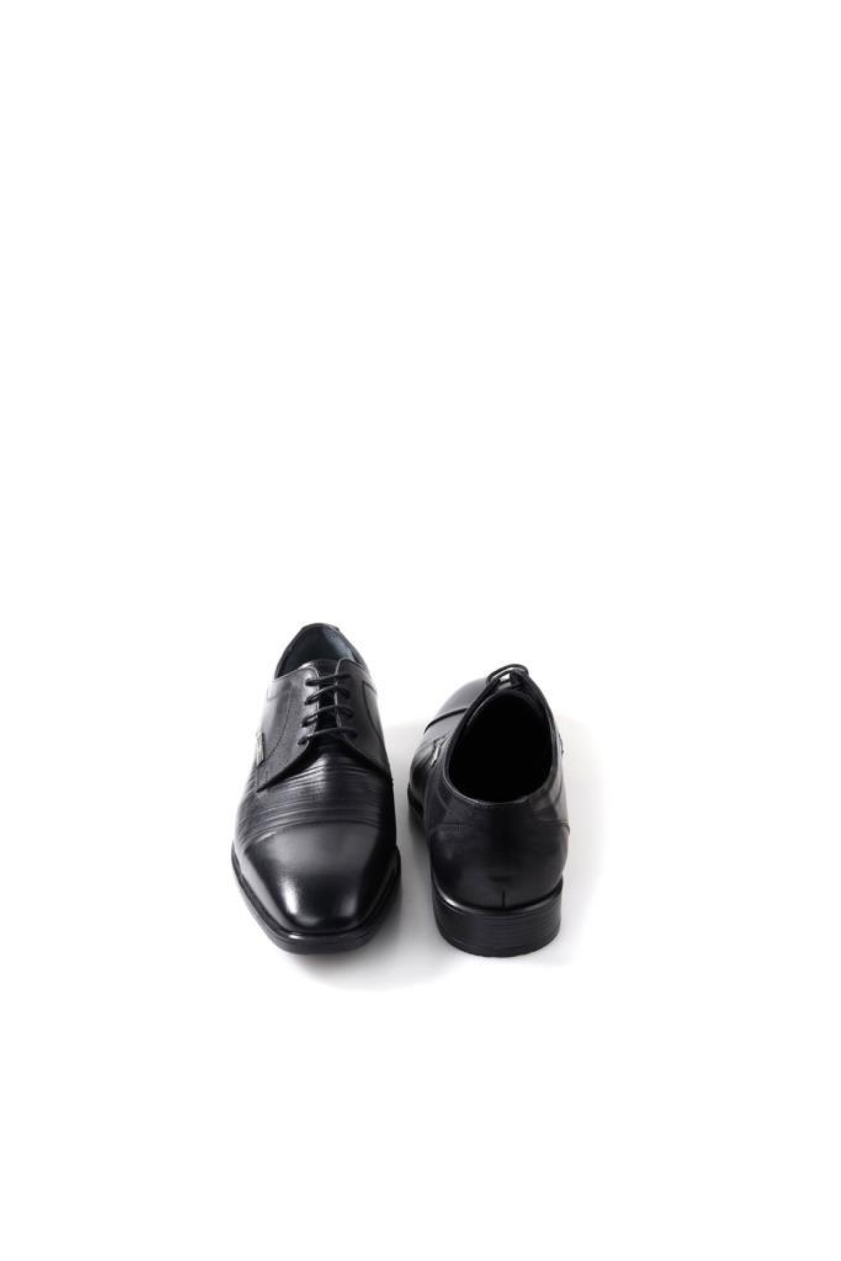 120526 Exclusıve Erkek Bağcıklı Klasik Deri Ayakkabı - Görsel 6