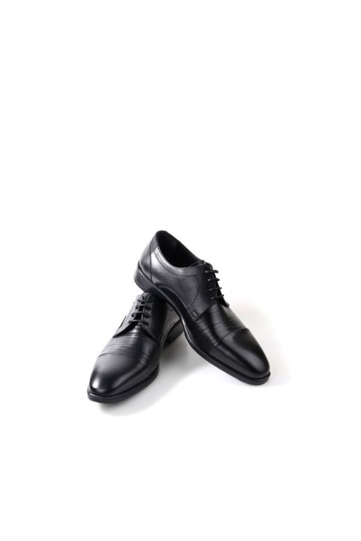 120526 Exclusıve Erkek Bağcıklı Klasik Deri Ayakkabı - Görsel 7