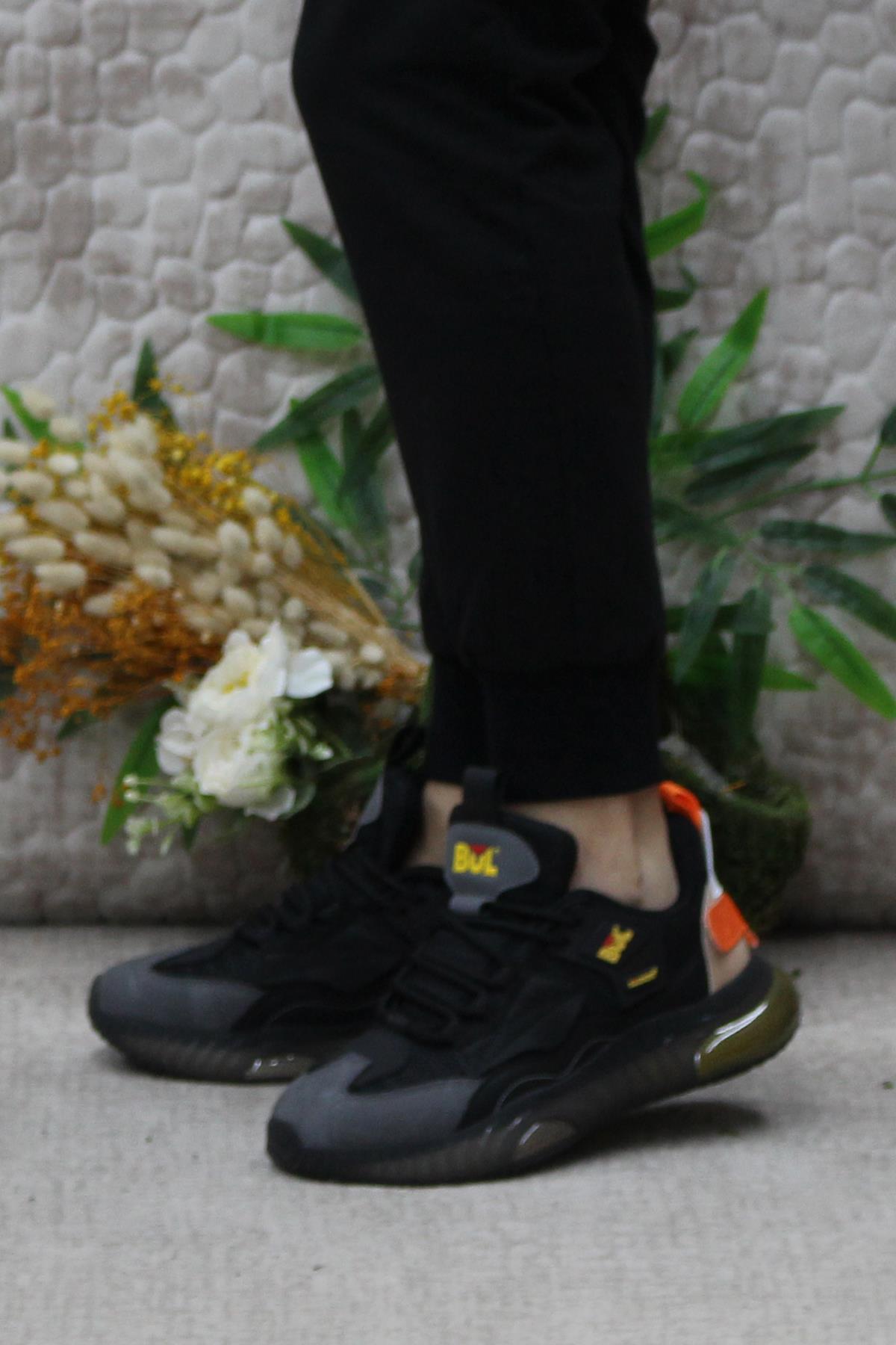 241378 Rahat Esnek Air Taban Sneaker Erkek Ayakkabı - Görsel 4