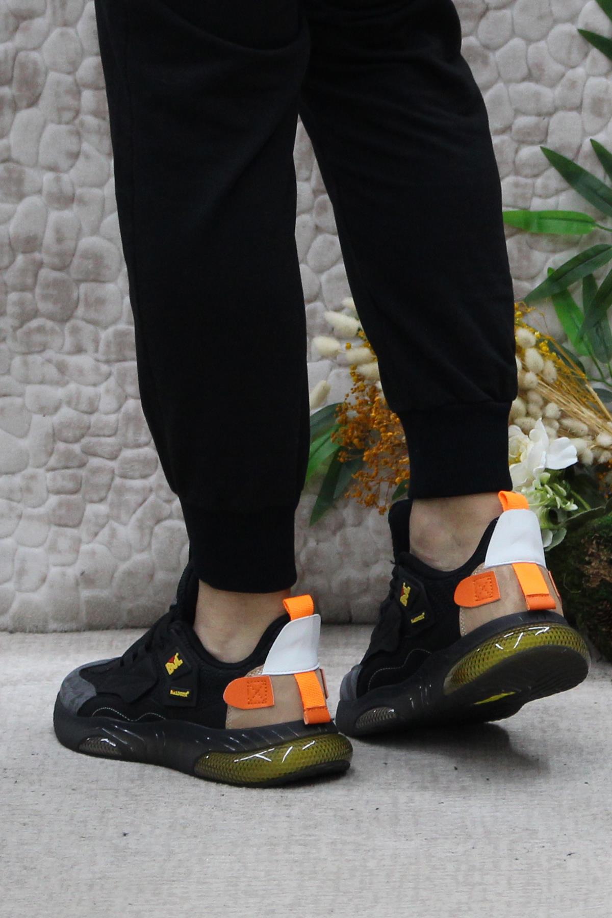 241378 Rahat Esnek Air Taban Sneaker Erkek Ayakkabı - Görsel 5