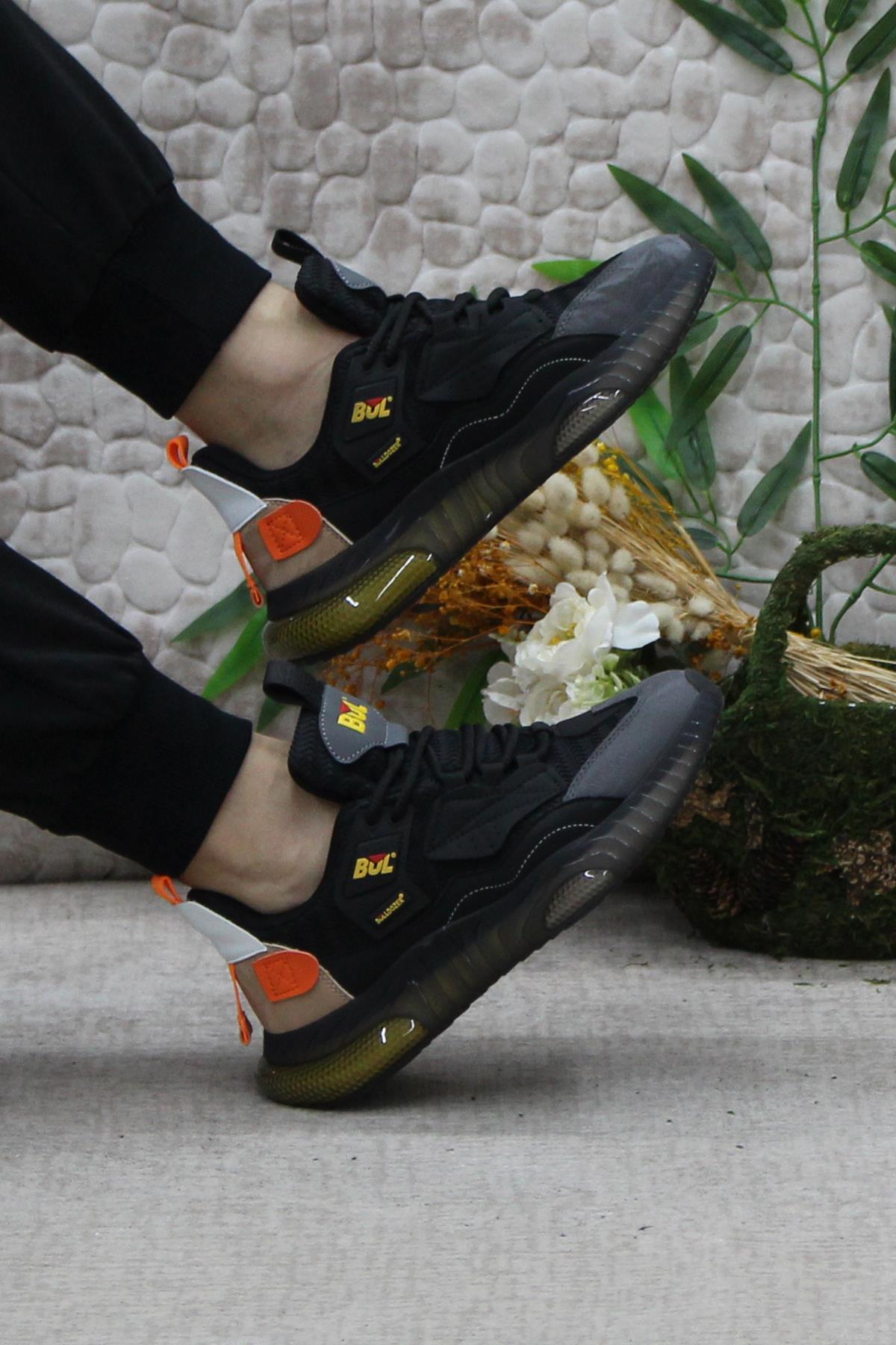 241378 Rahat Esnek Air Taban Sneaker Erkek Ayakkabı - Görsel 6