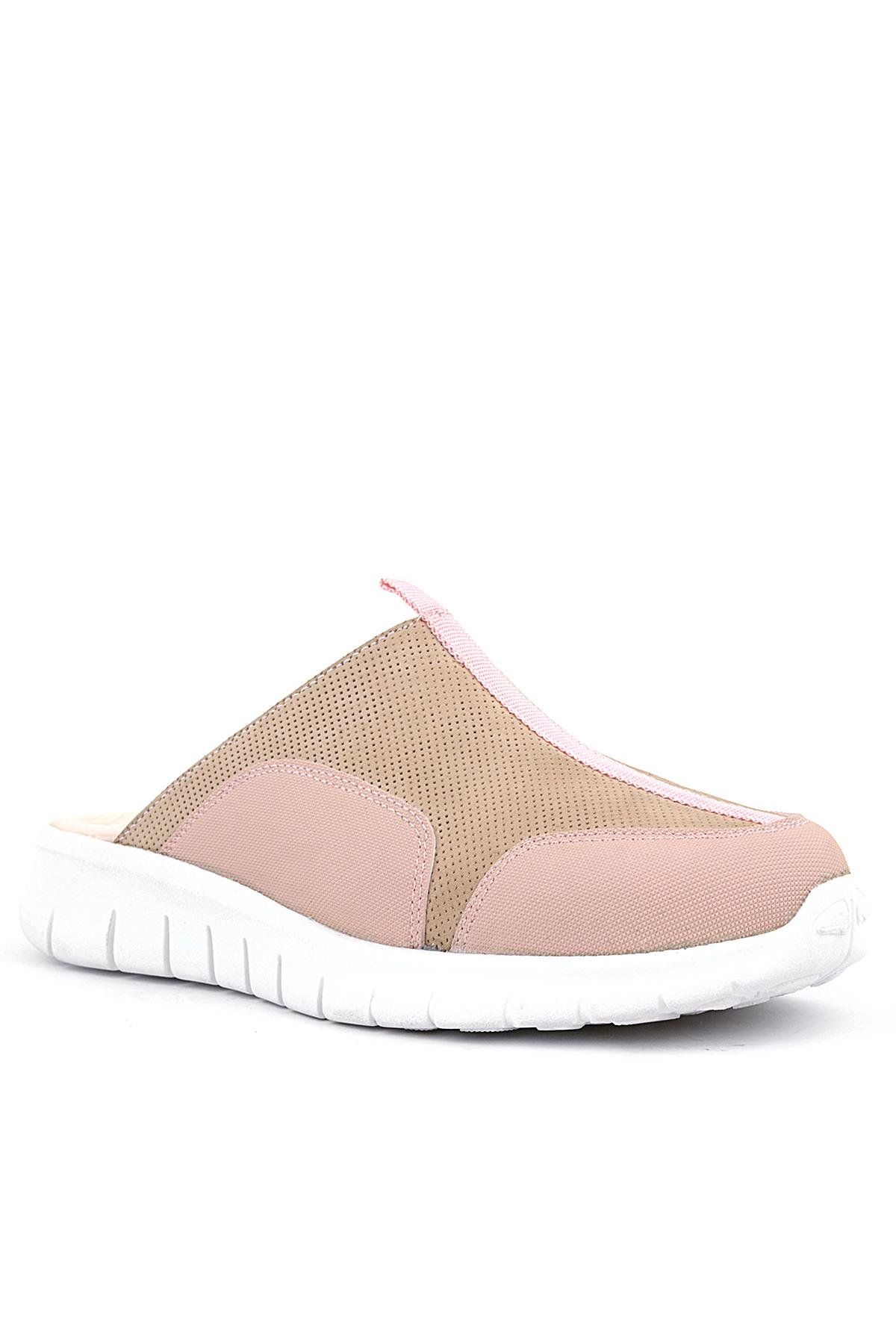 Medikal Hakiki Deri Pudra Comfort Spor Terlik - Görsel 3