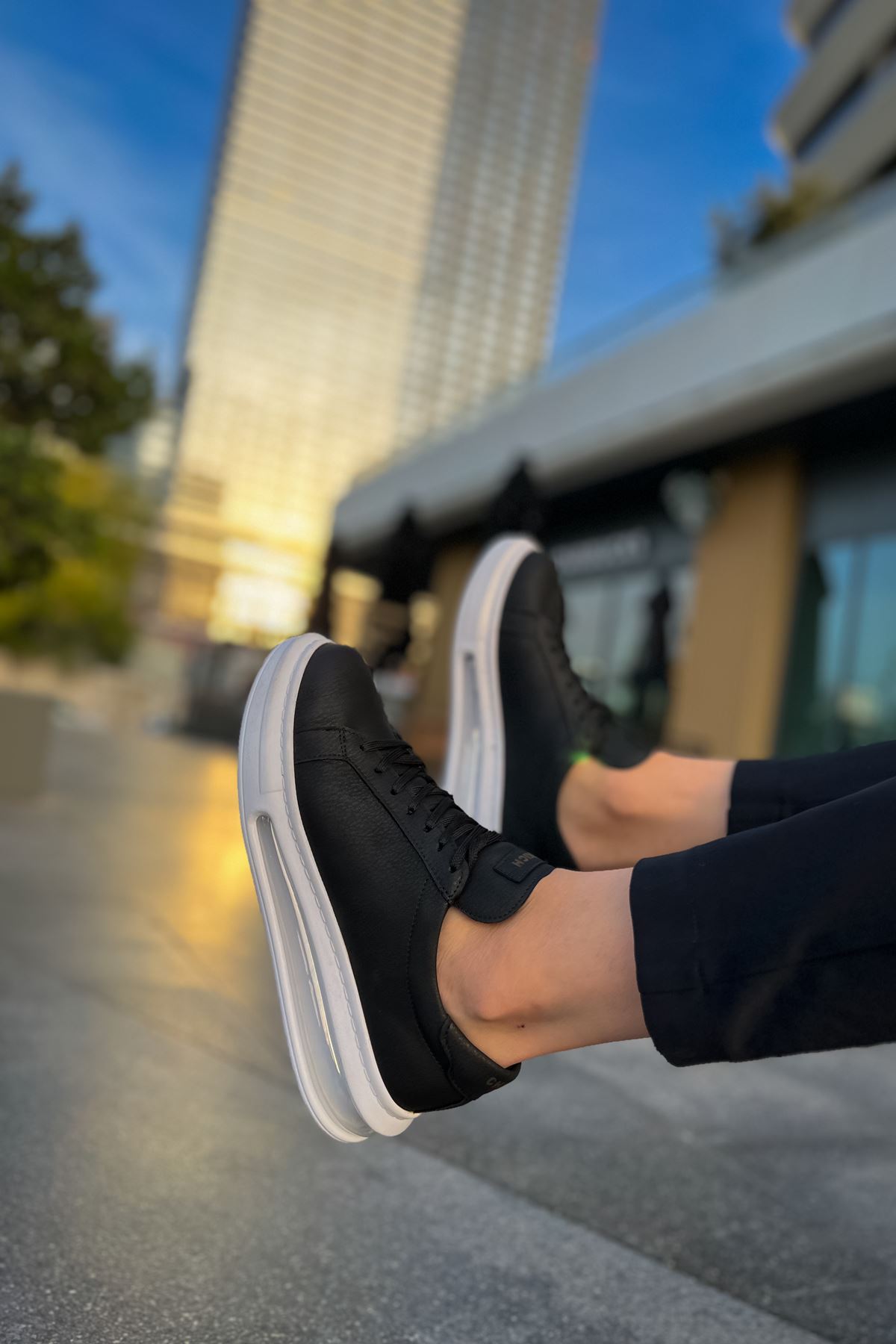 CH271 CBT Ariaso Erkek Ayakkabı SIYAH - Görsel 5