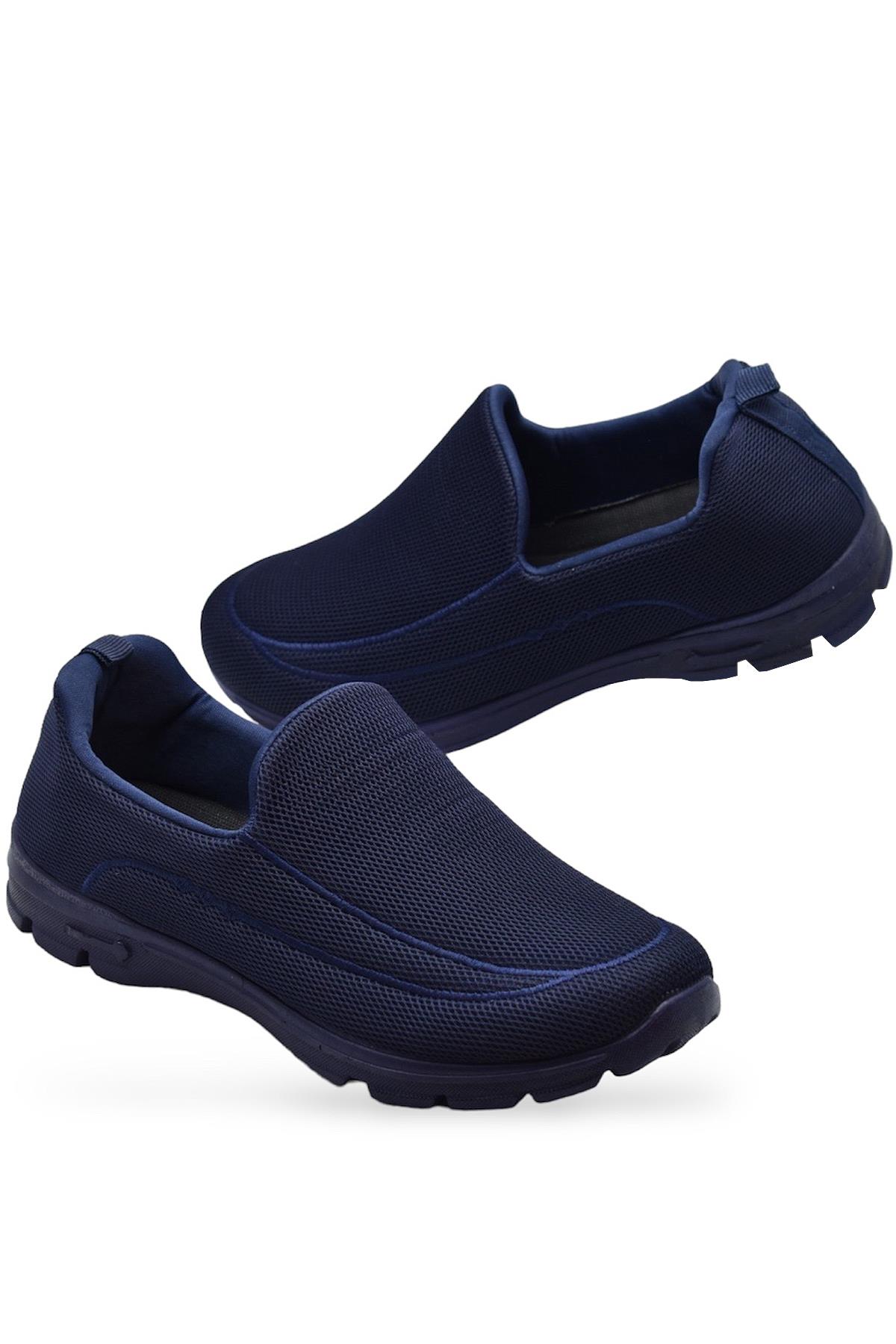 9090 Tam Ortopedik Hafif Taban Erkek Spor Ayakkabı Yazlık Hafif Taban Eva - Görsel 3