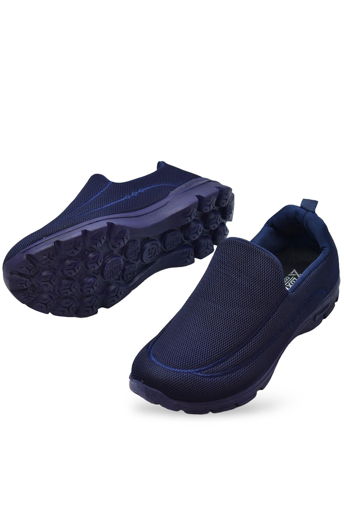 9090 Tam Ortopedik Hafif Taban Erkek Spor Ayakkabı Yazlık Hafif Taban Eva - Görsel 5