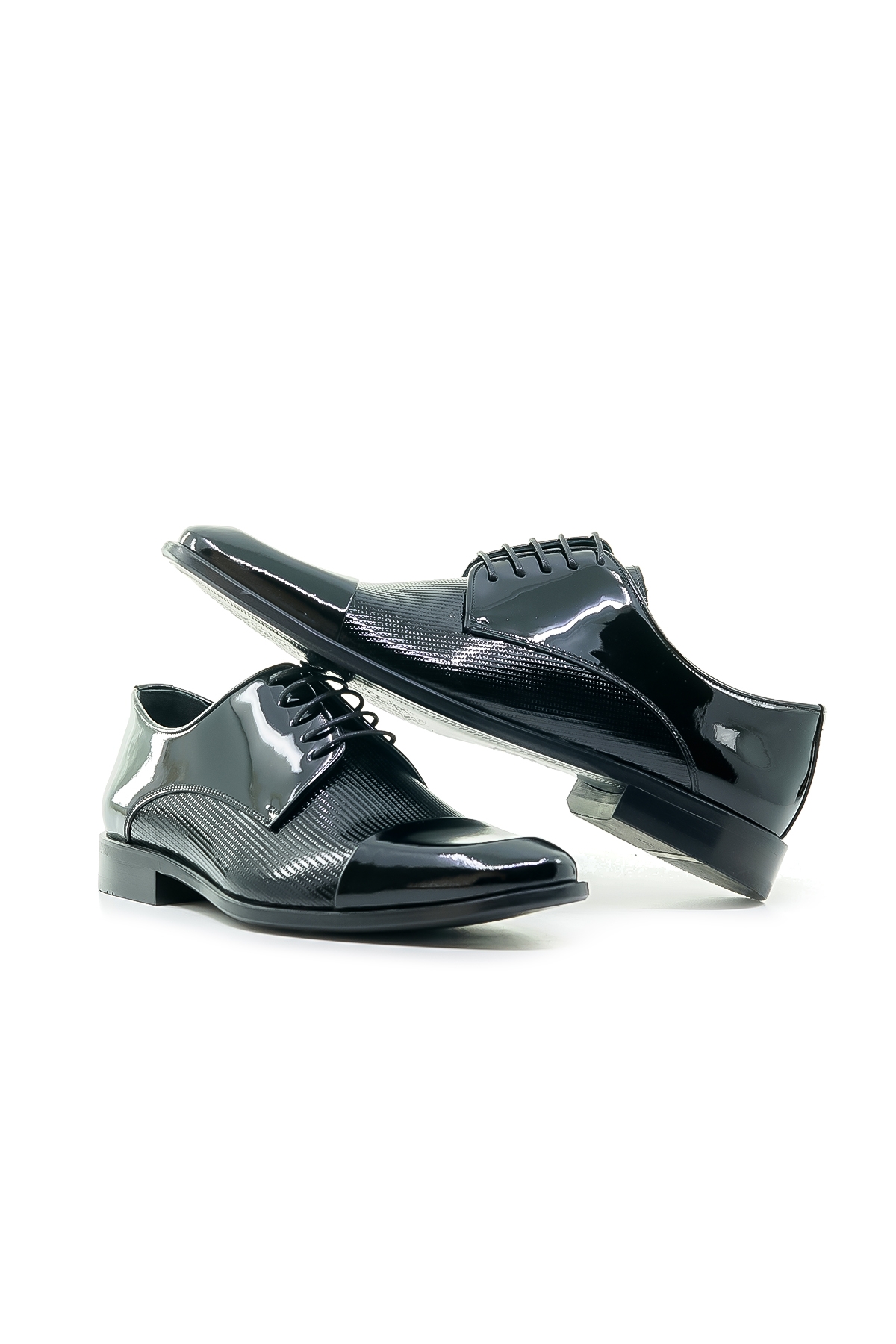 LİBERO ERKEK HAKİKİ DERİ KLASİK AYAKKABI (40-44) 24Y L4701 M SİYAH RUGAN - Görsel 6