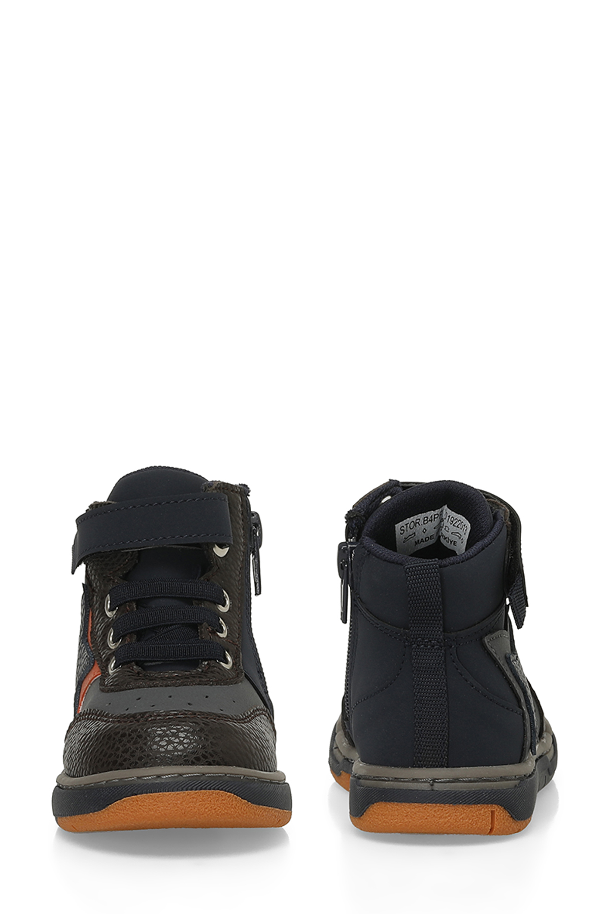 Polaris STOR.B4PR Kahverengi Erkek Çocuk High Sneaker - Görsel 6